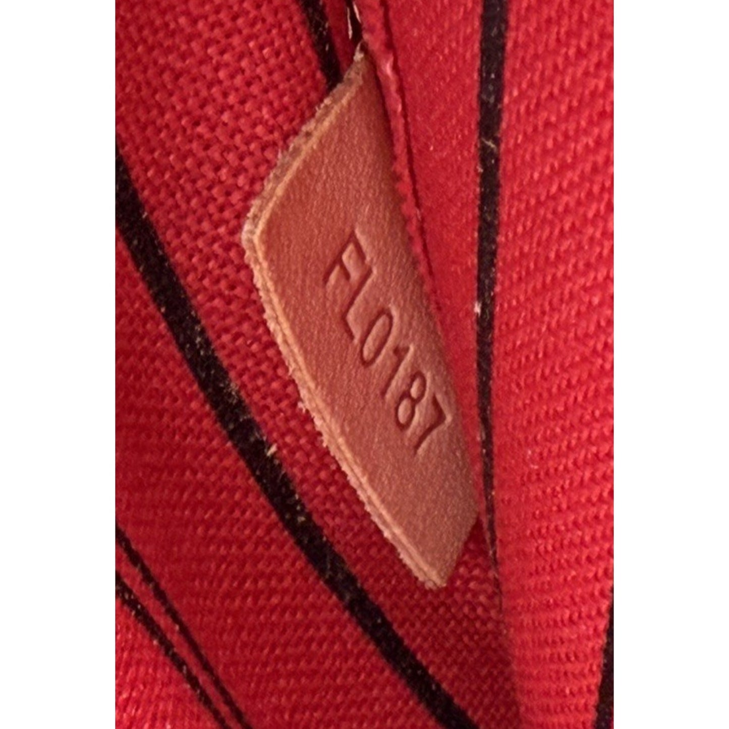 Louis Vuitton Neverfull GM Pouch Clutch Bag in Brown LV Monogram Canvas 2015 S15