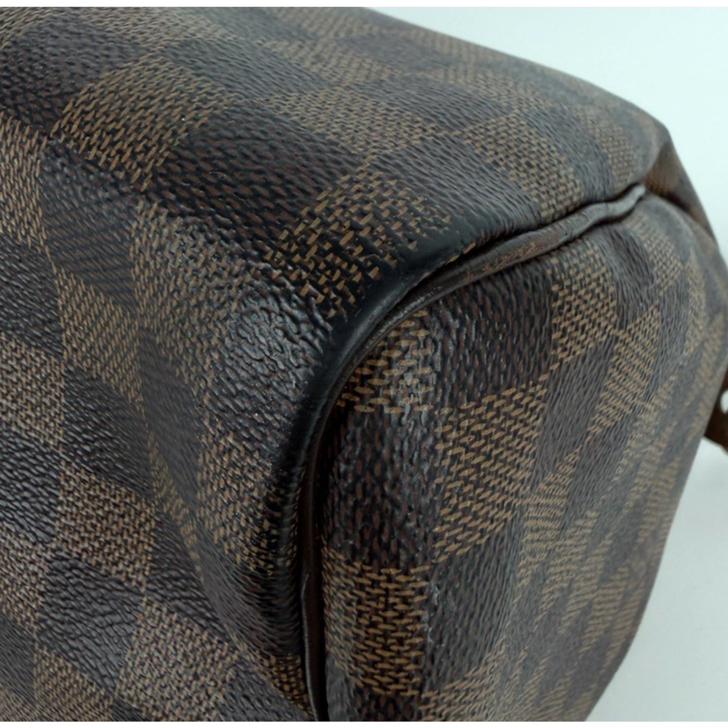 Louis Vuitton Speedy 30 Bag in Damier Ebene Coated Canvas 2018 S-08