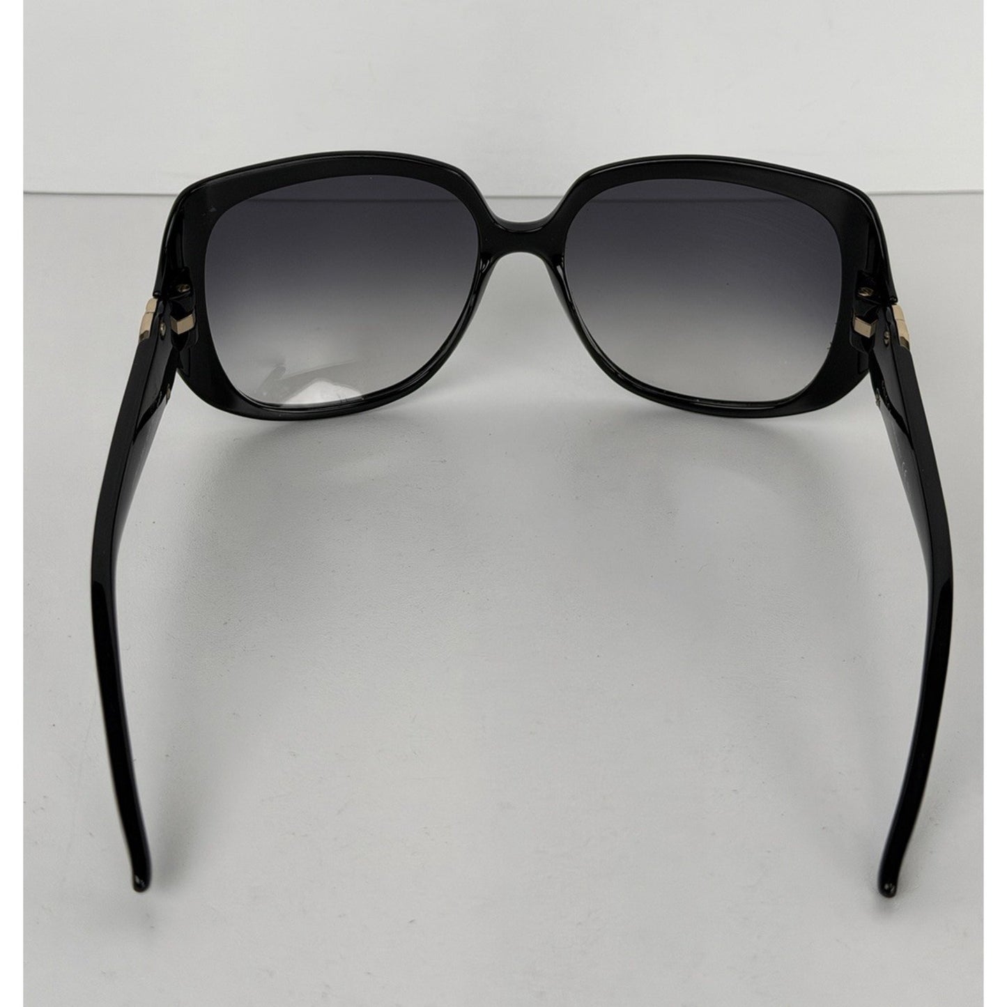 Gucci GG 3163/S Square Sunglasses in Black Glossy Acetate and Gradient Lenses