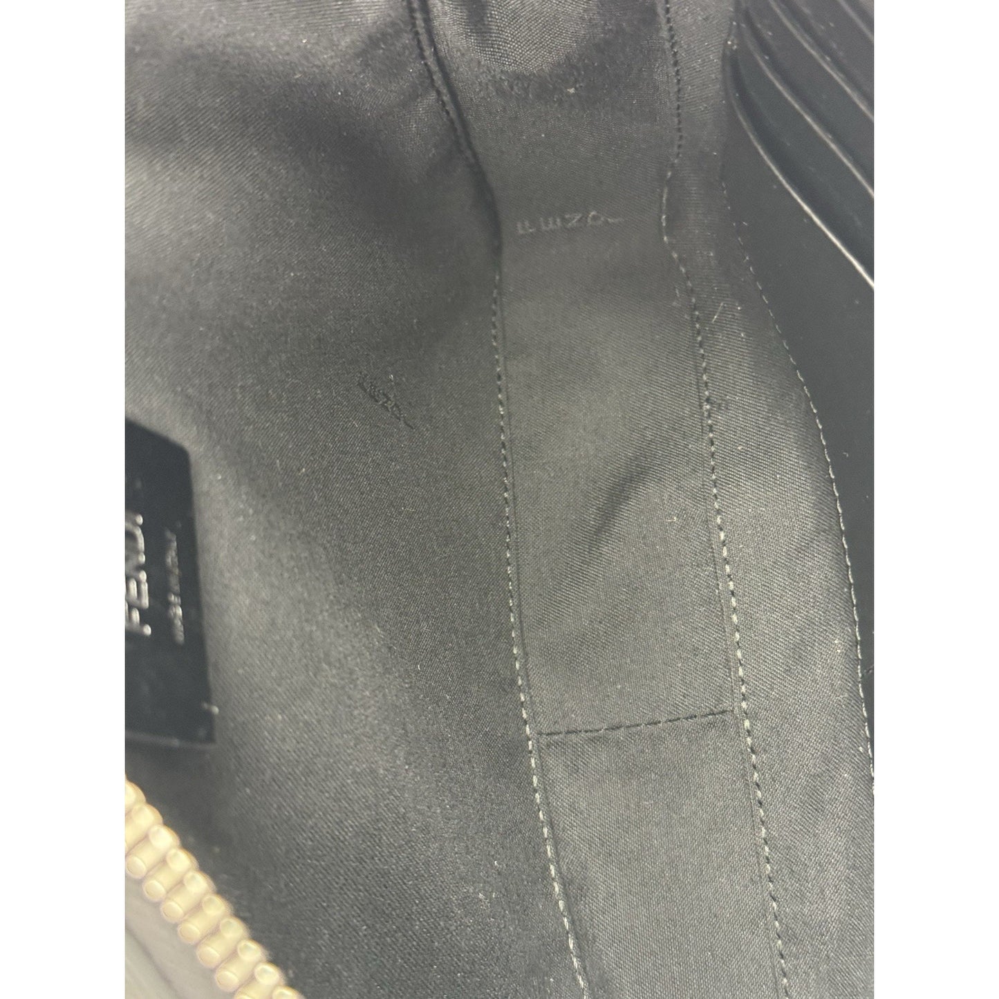 Fendi Diagonal Zucca Multicolor Camera Bag with Silver Hardware