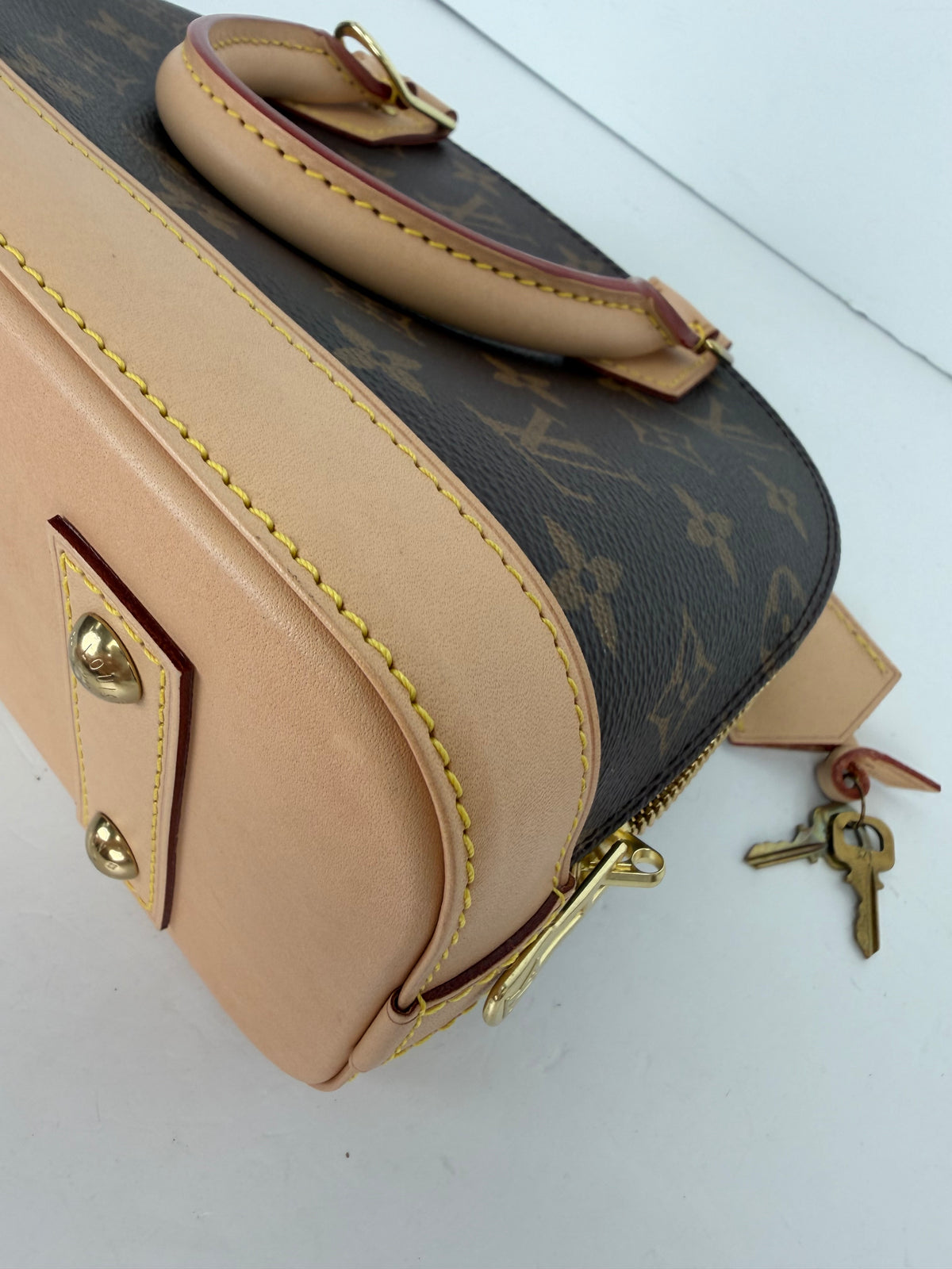 Louis Vuitton Monogram Alma BB Handbag in Brown LV Monogram Coated Canvas 2020 YF5