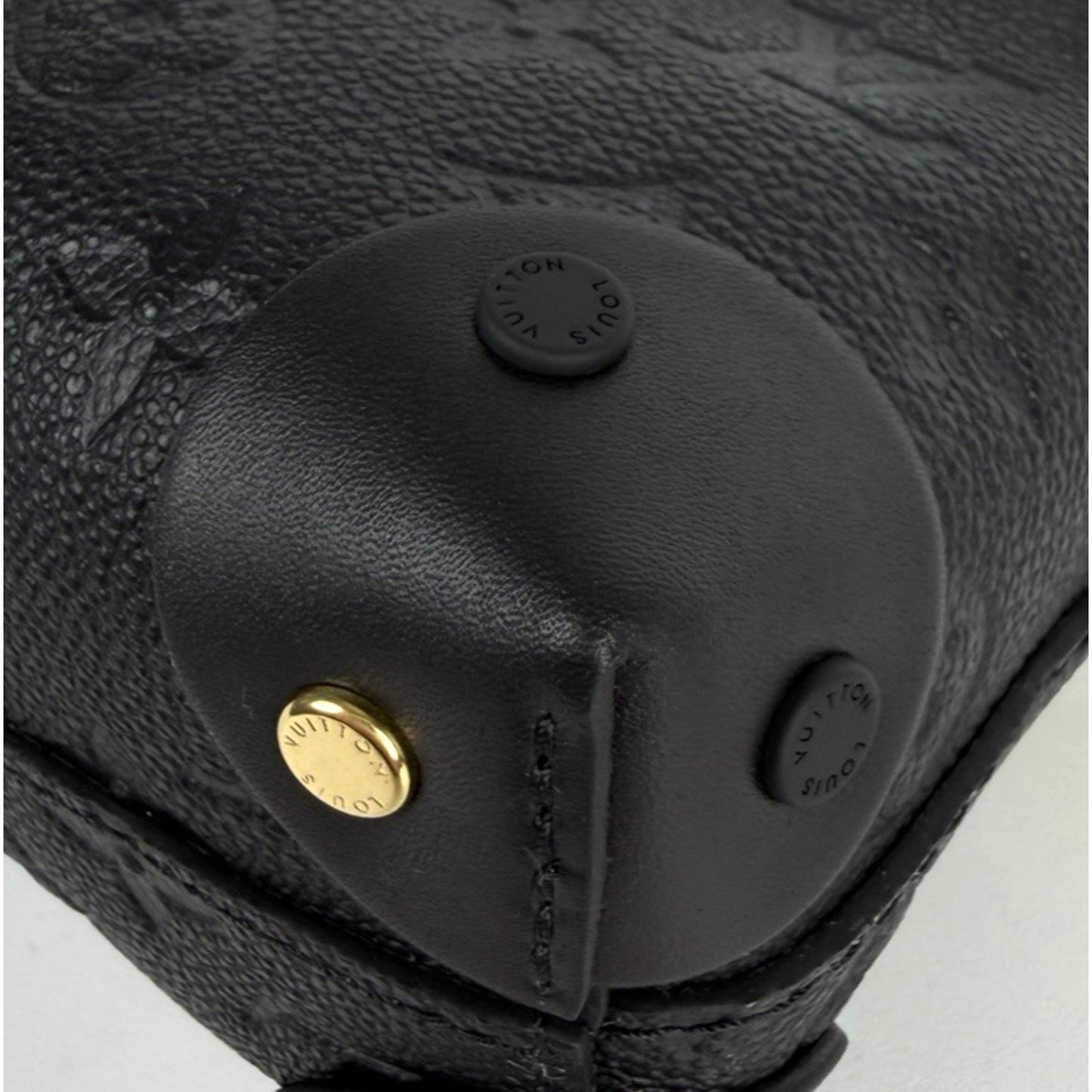 Louis Vuitton Petite Malle Souple Bag Black Embossed Monogram Empreinte 2020 D-7