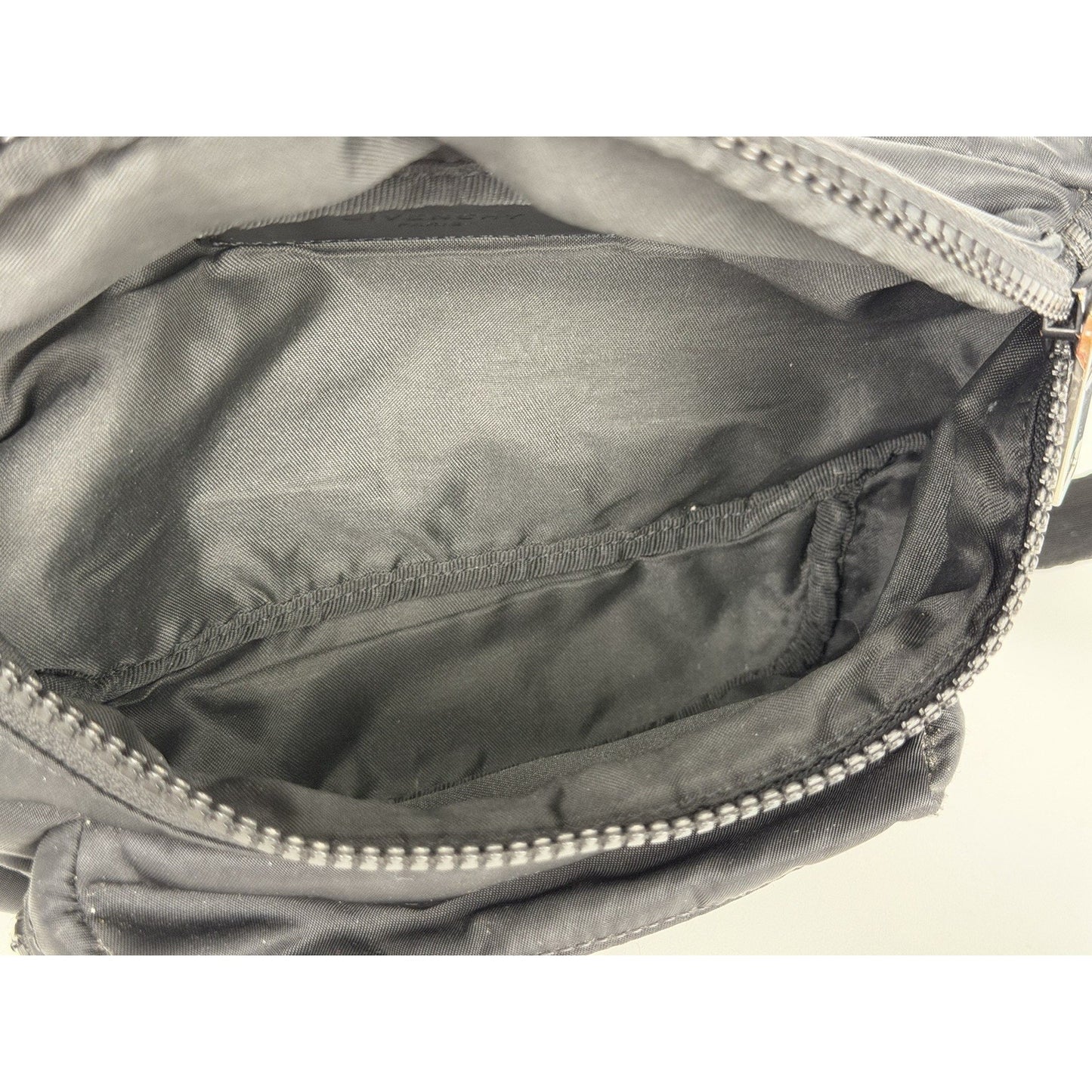 Givenchy Logo Jacquard Nylon Belt Bag in Black S06