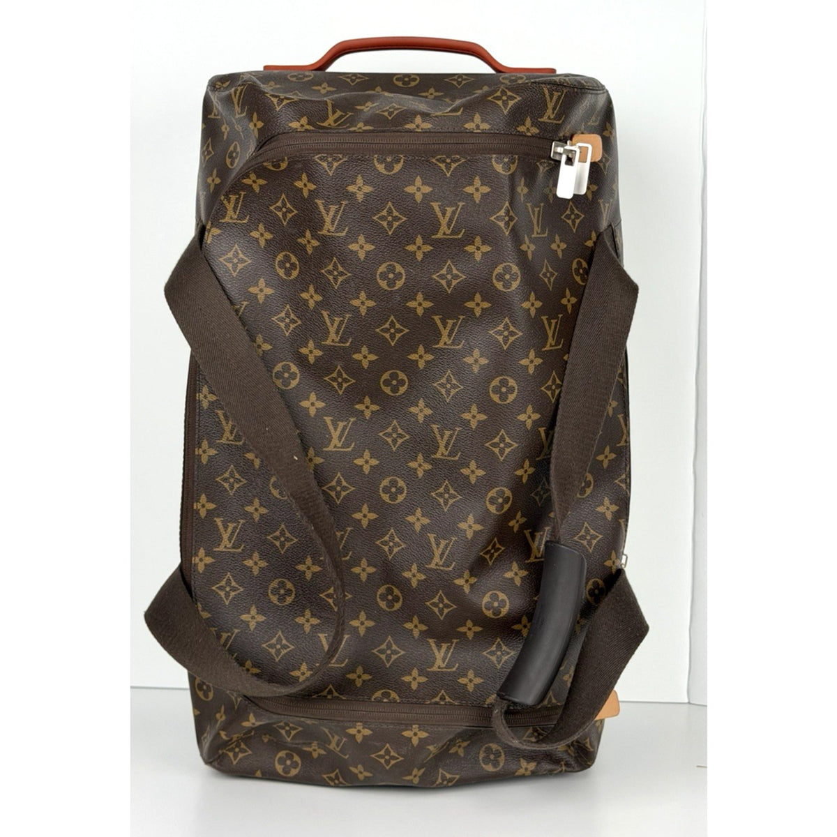 Louis Vuitton Monogram Horizon Soft Duffle 55 Bag Monogram Brown Canvas 2020 S