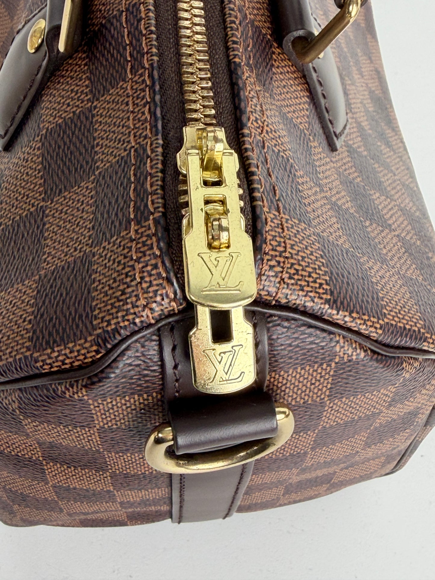 Louis Vuitton Speedy Bandouliere 25 Bag in Damier Ebene Coated Canvas NFC YE-1