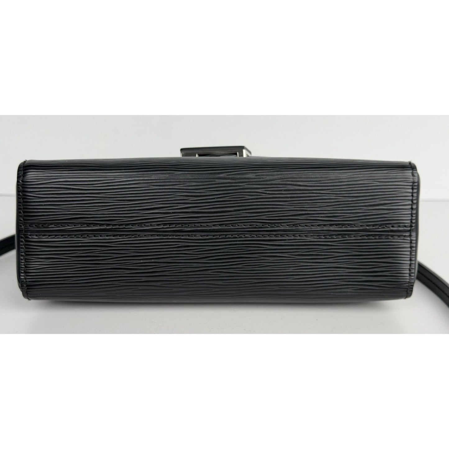 Louis Vuitton Grenelle Pochette Shoulder Bag PM Black Epi Leather 2020 C3