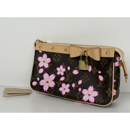 Louis Vuitton x Takashi Murakami Cherry Blossom Pochette Accessoires NFC B3