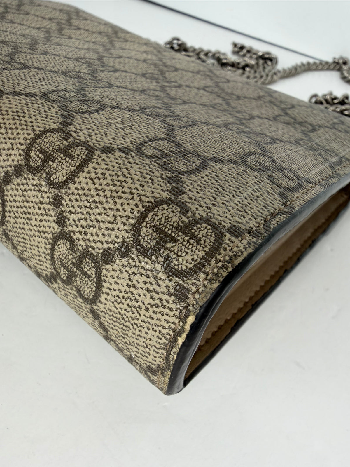 Gucci GG Supreme Dionysus Crossbody Bag in GG Monogram Coated Canvas YS15