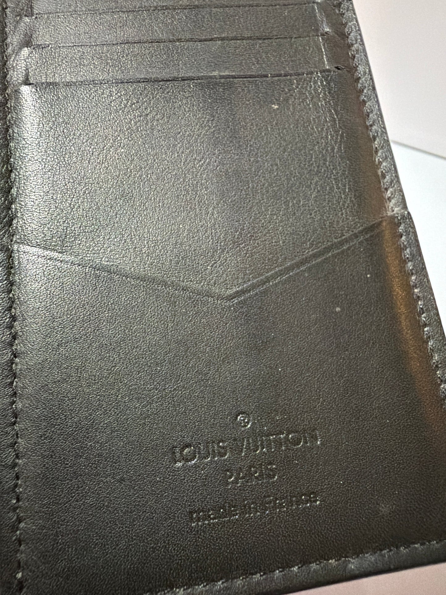 Louis Vuitton Damier Infini Leather Pocket Organizer Wallet