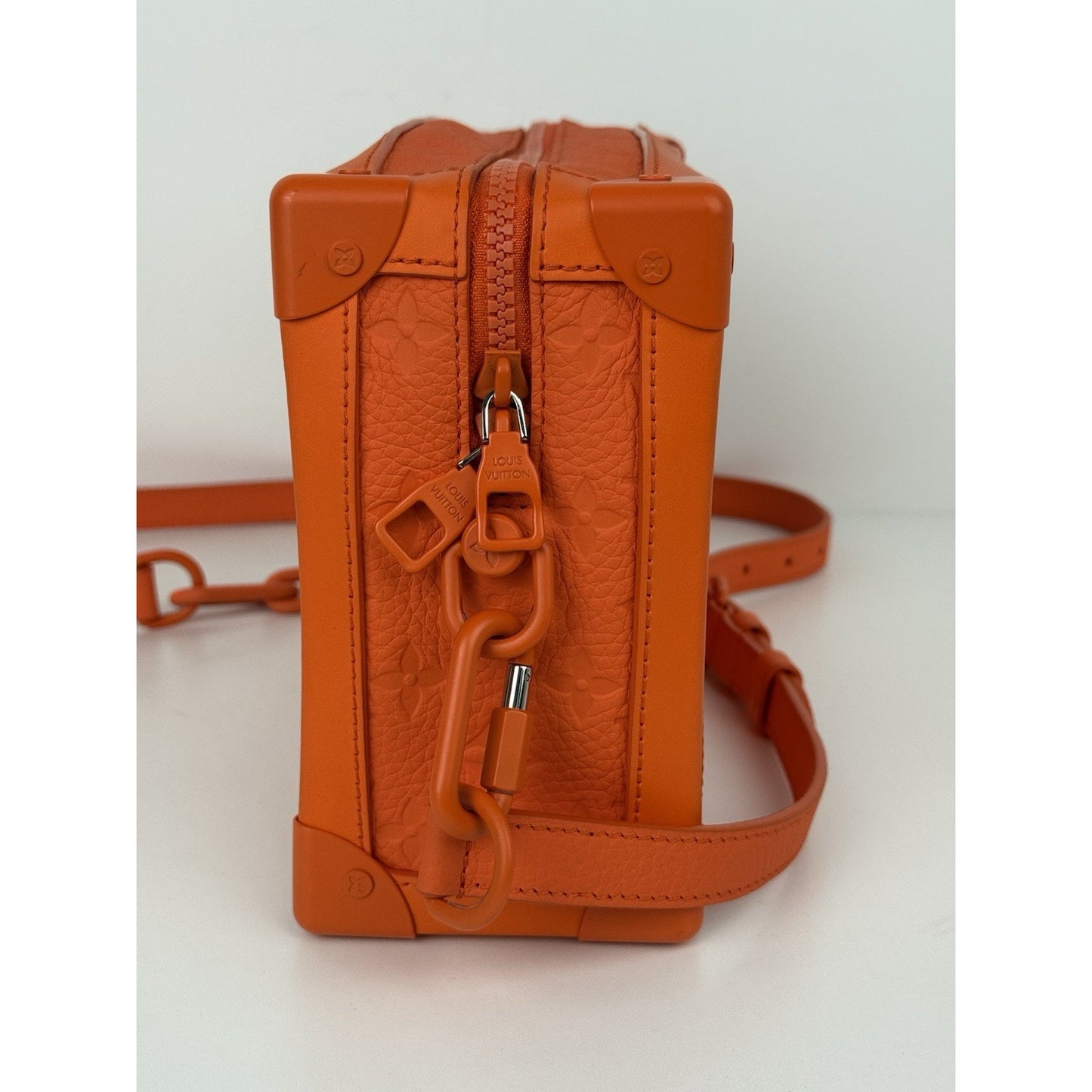 LOUIS VUITTON Soft Trunk Monogram Taurillon Leather Bag