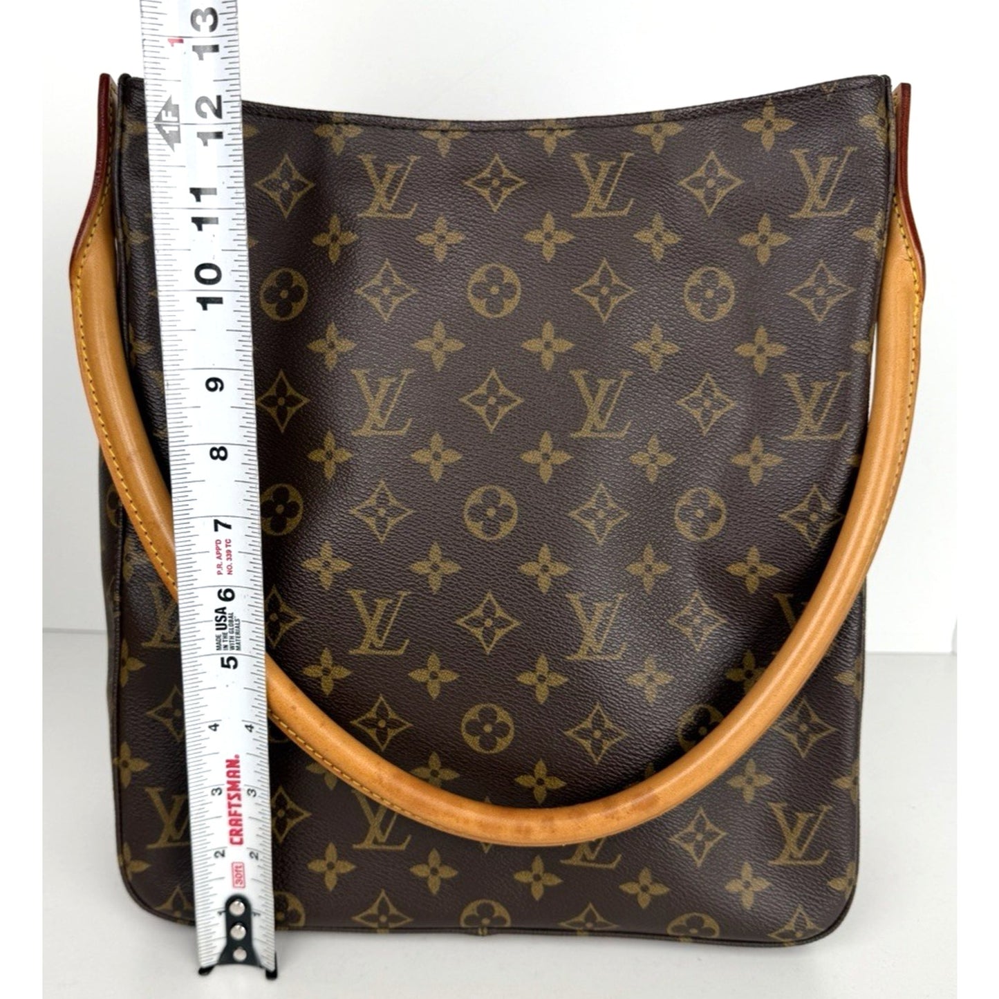 Louis Vuitton Monogram Looping GM Bag in Coated Canvas Vintage 2001 S
