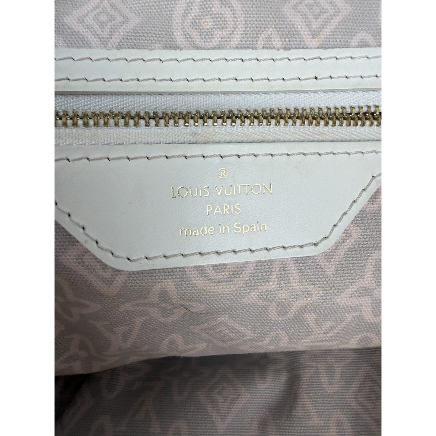 Louis Vuitton Limited Edition Tahitienne Cabas GM Bag Pink Canvas 2008 S