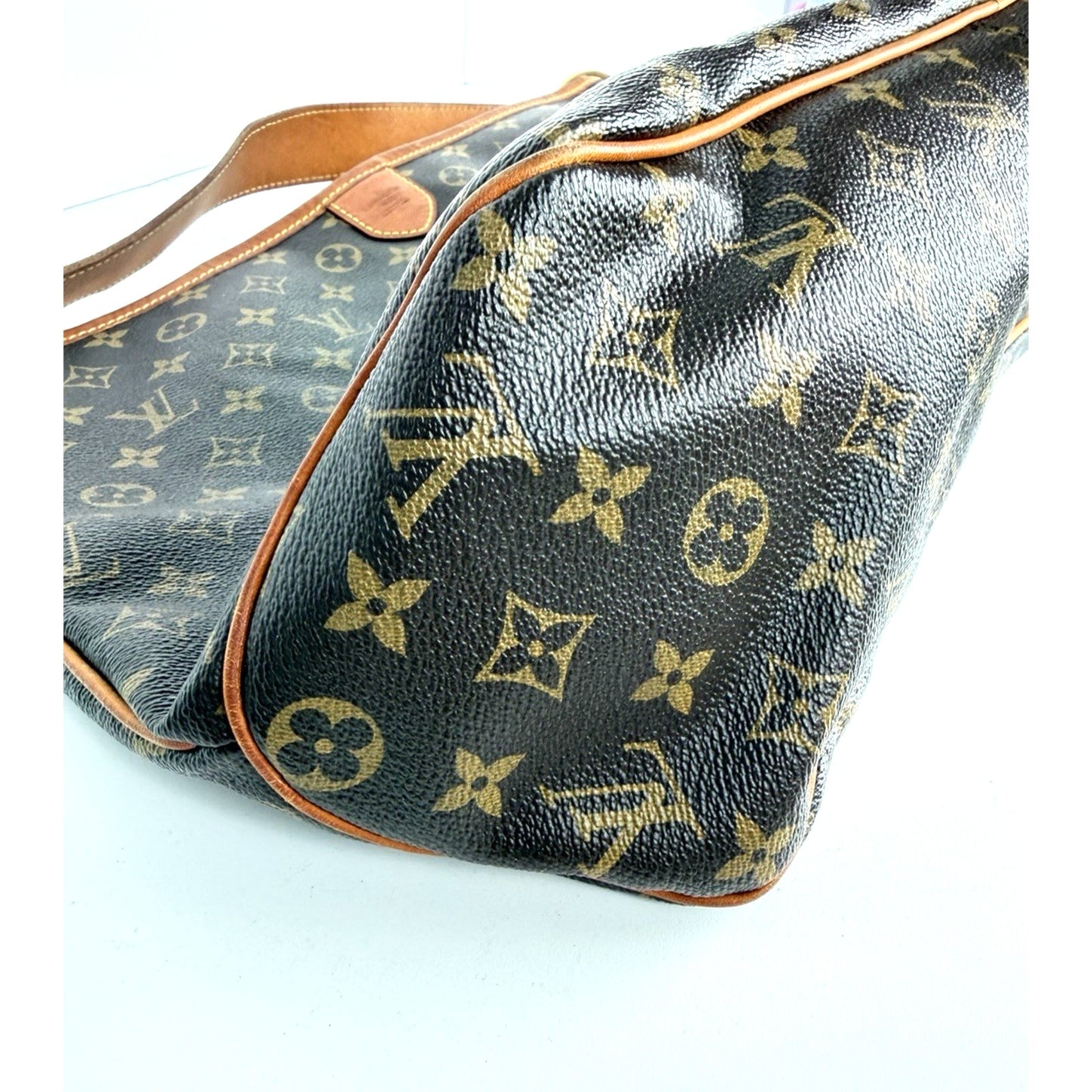 Louis Vuitton Delightful Hobo Shoulder Bag MM Brown LV Monogram Canvas 2011 S-03