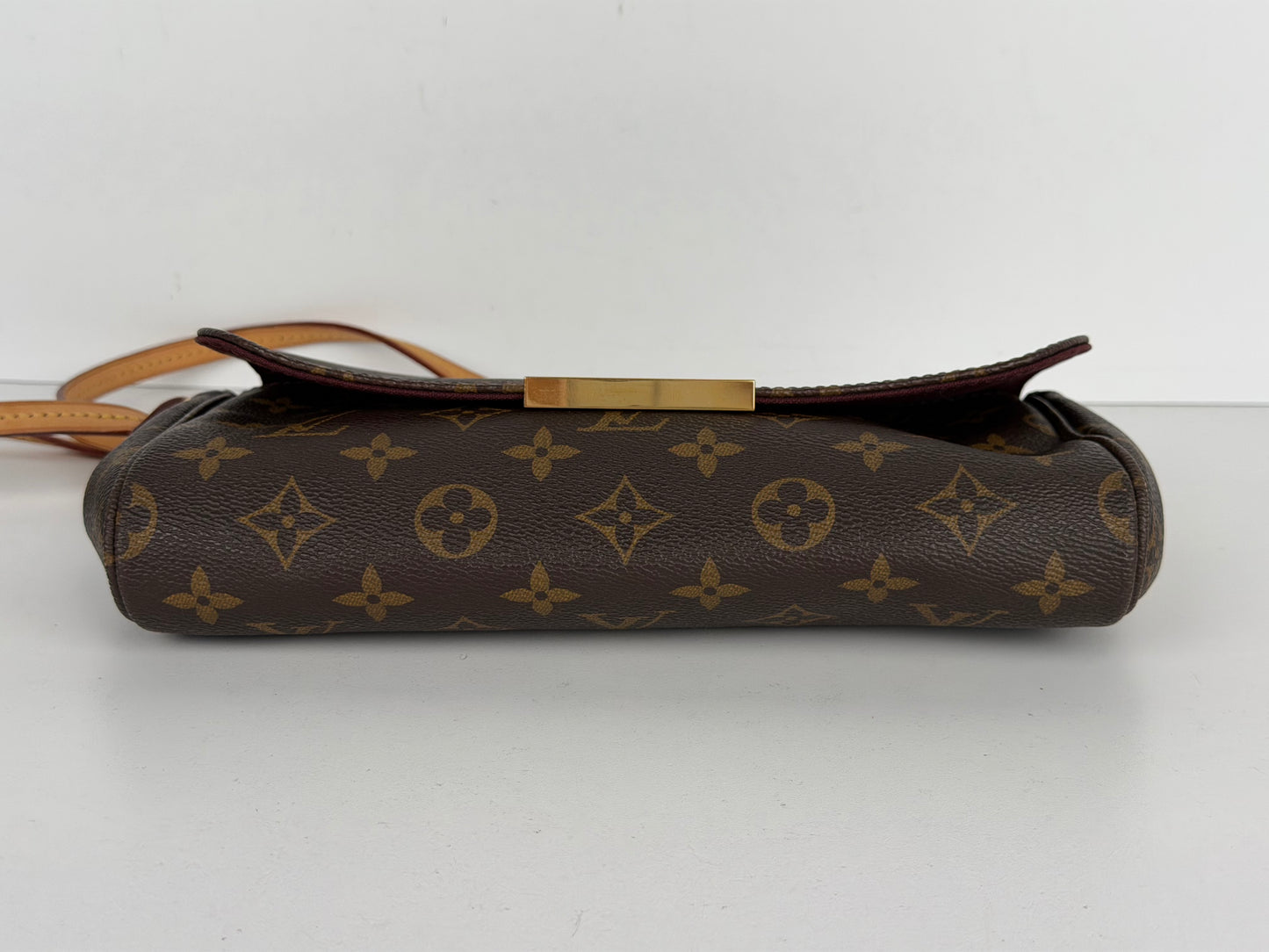 Louis Vuitton Favorite Bag MM in Brown LV Monogram Coated Canvas 2013 YS-10