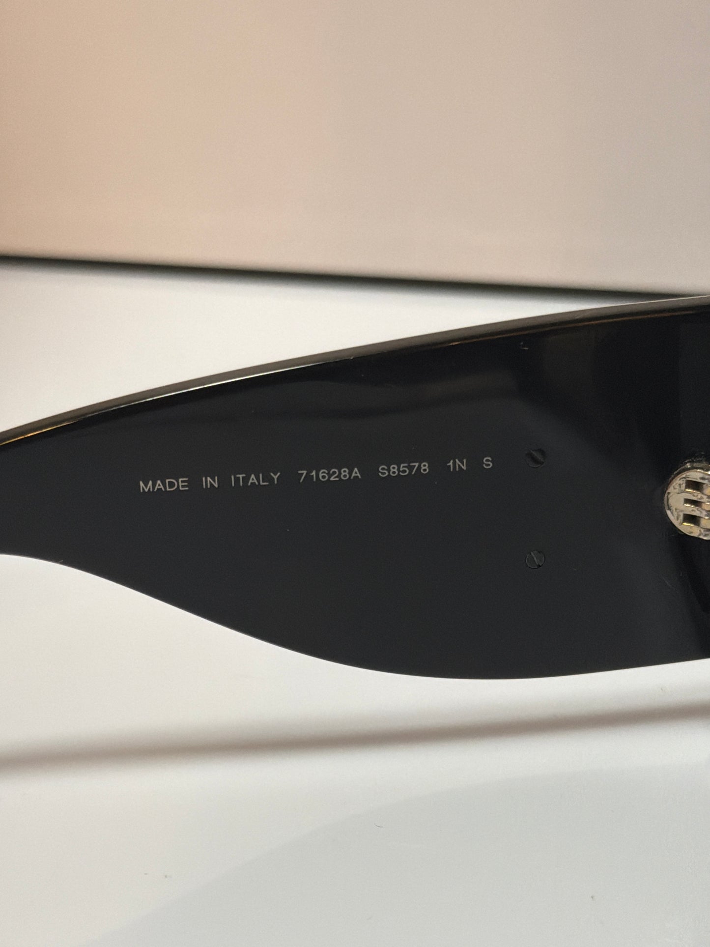 Chanel Acetate CC Logo Square Sunglasses 71628 Black Multicolor