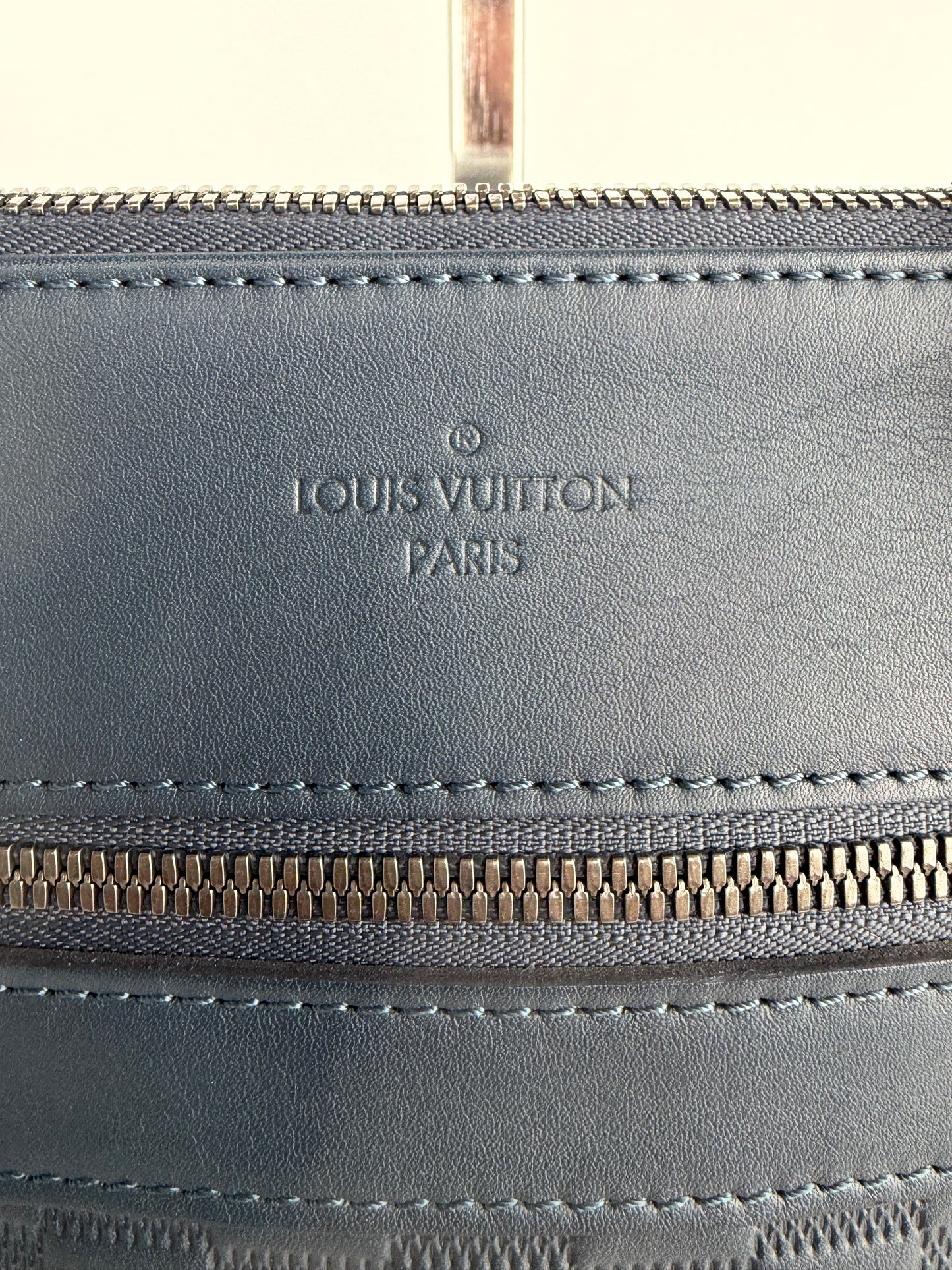 Louis Vuitton Navy Damier Infini Leather Porte-Documents Jour