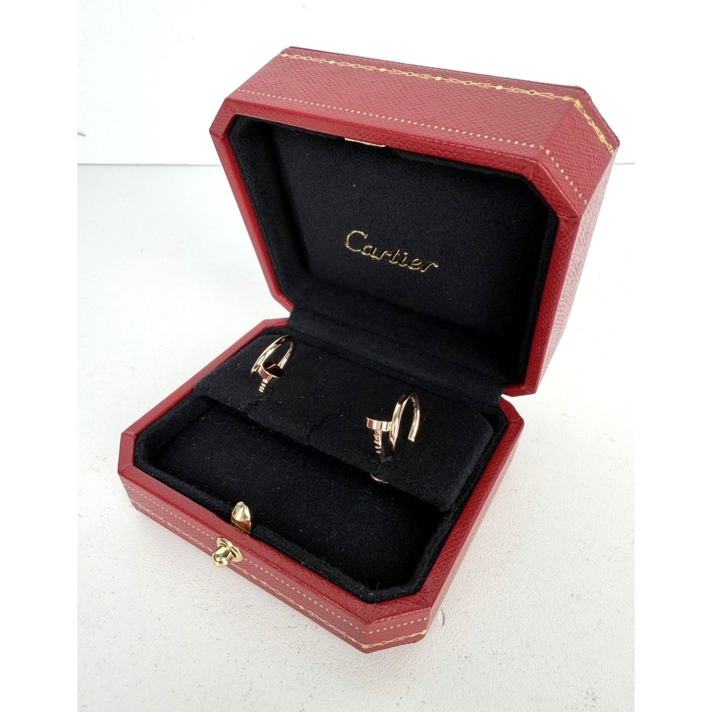 Cartier Juste un Clou Hoop Earrings Small Model in 18k Rose Gold