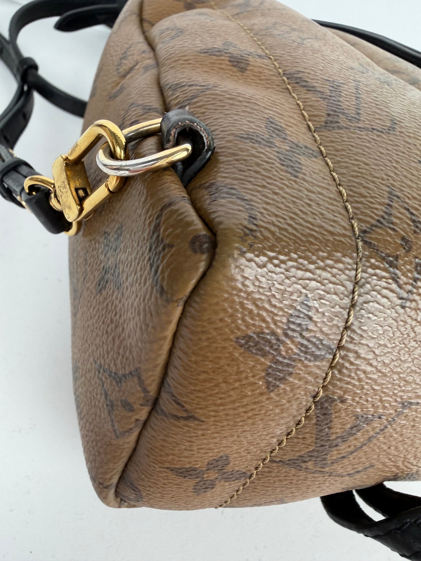 Louis Vuitton Palm Springs Mini Backpack in Brown Reverse Monogram 2018 B-1