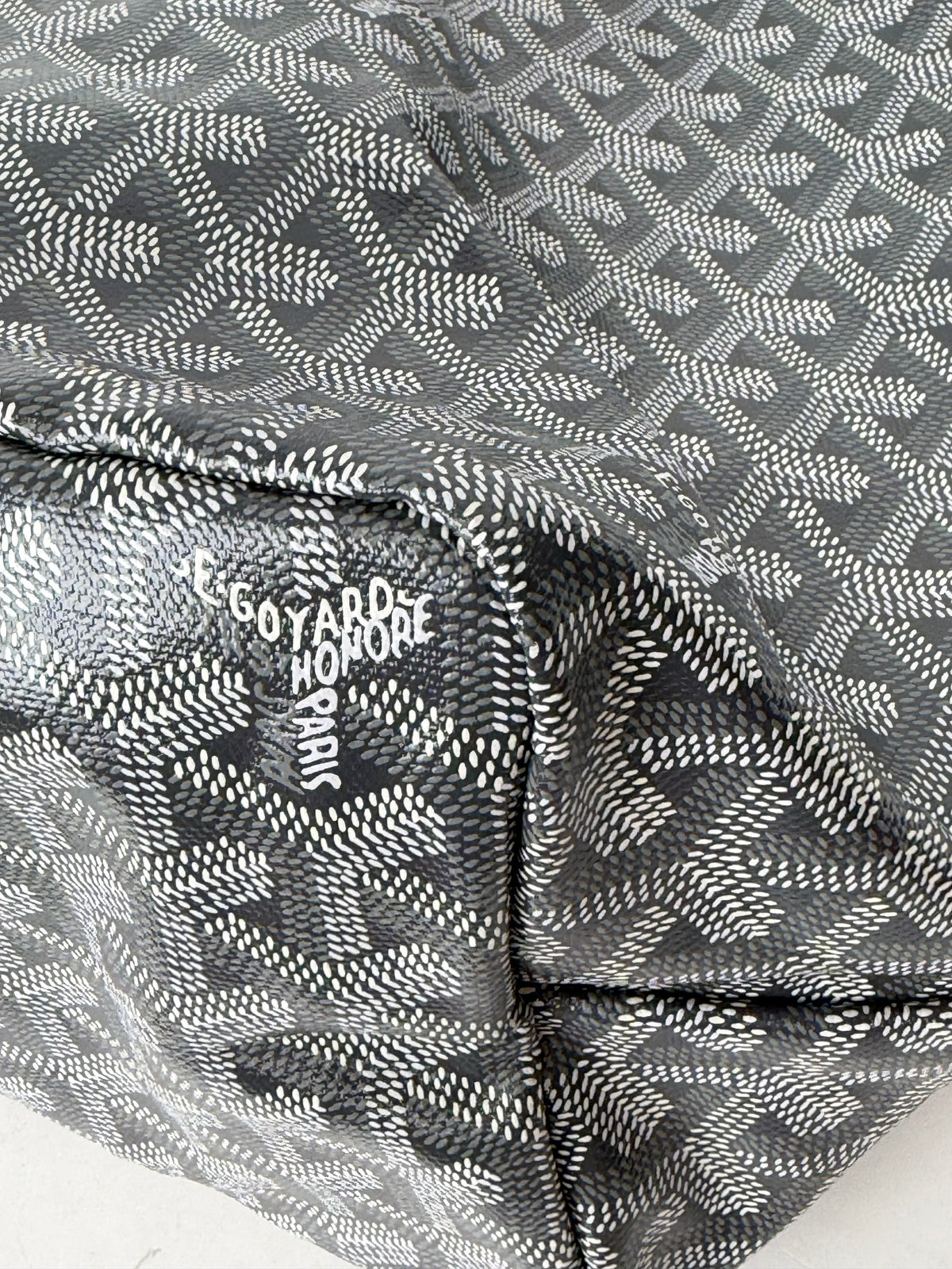 Goyard Saint Louis PM Tote Bag in Gray Goyardine Coated Canvas YD-6