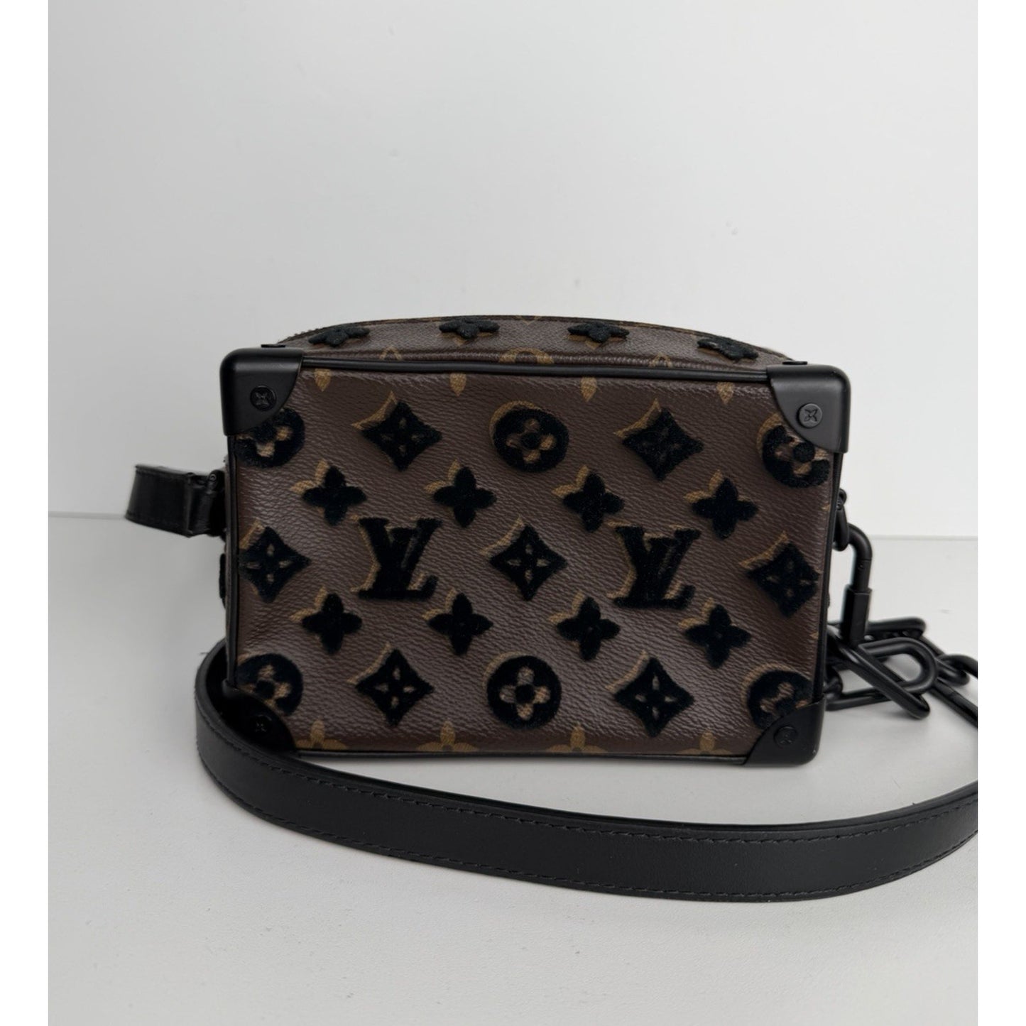 Louis Vuitton Mini Soft Trunk Bag in Brown Monogram Coated Canvas 2019 S03