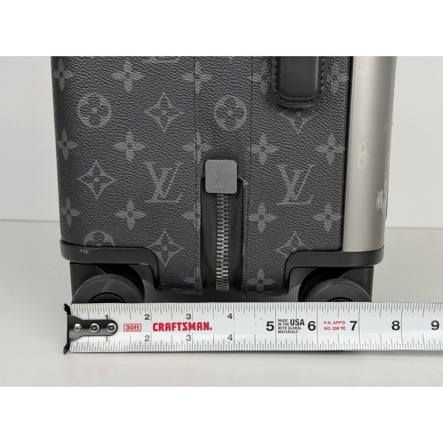 Louis Vuitton Horizon 50 Suitcase in Monogram Eclipse Canvas Microchipped
