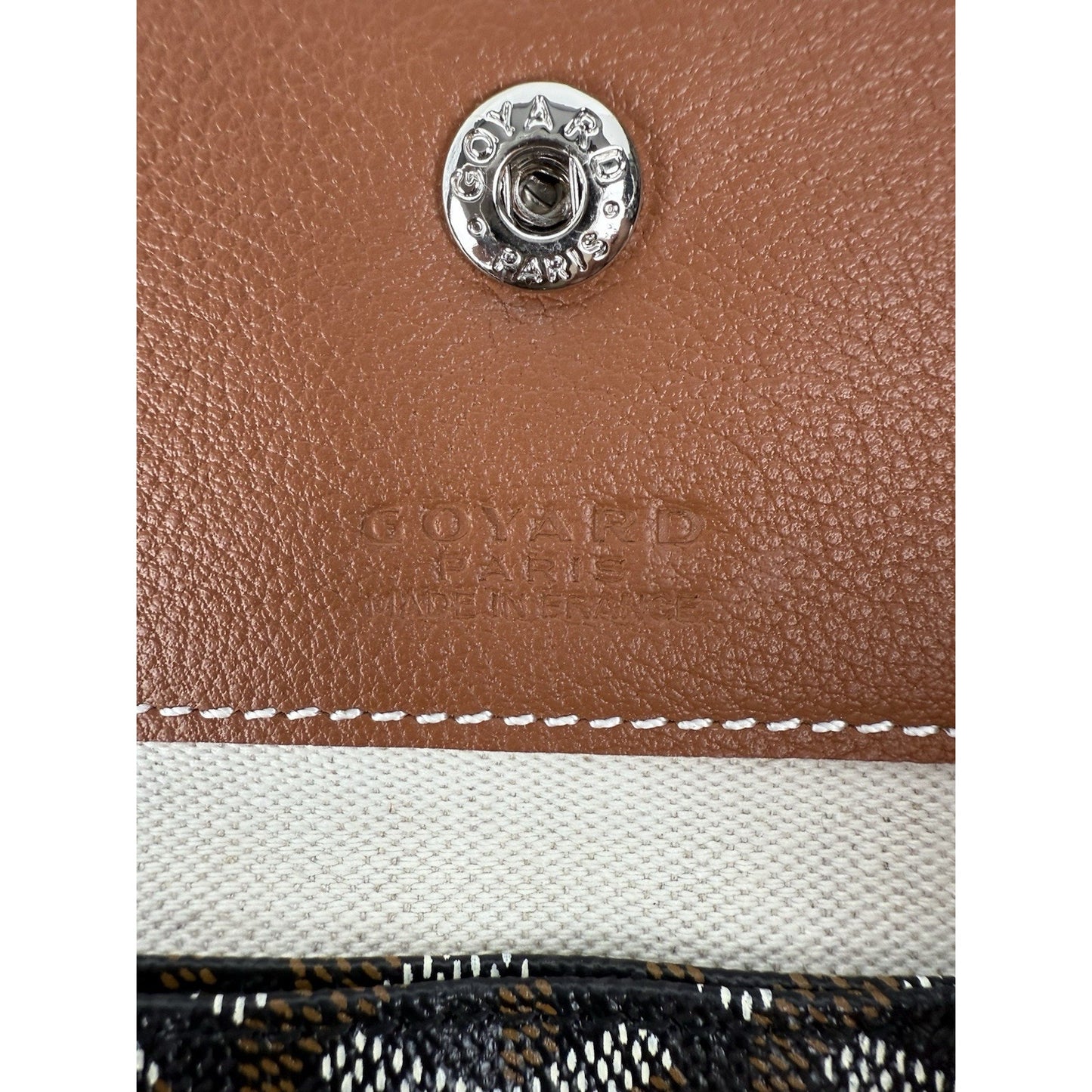 Goyard Goyardine Boheme PM Black/brown Canvas Women's Shoulder Bag