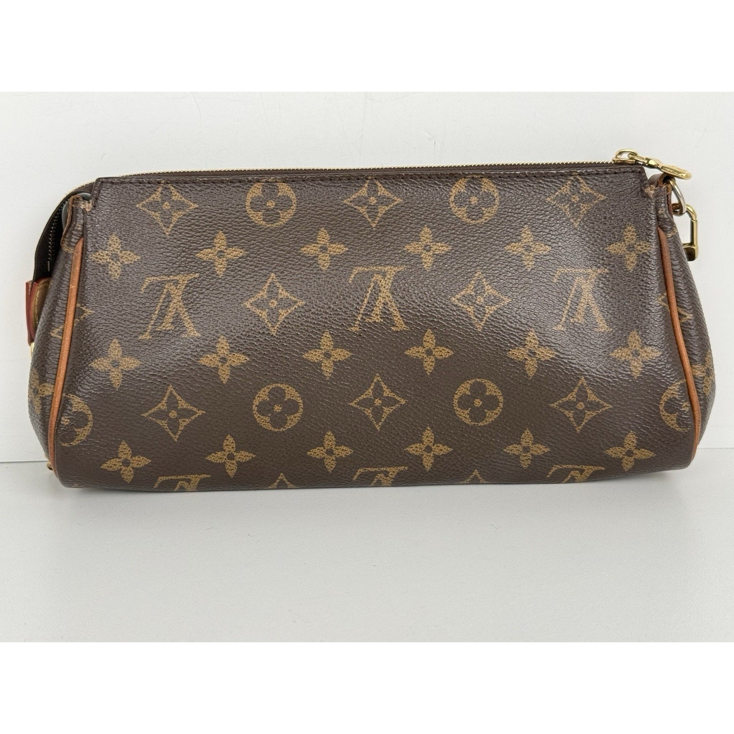 Louis Vuitton Monogram Eva Clutch Brown Canvas