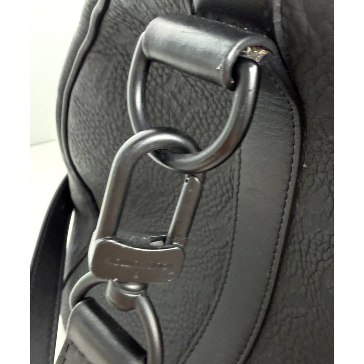 Louis Vuitton Keepall Bandouliere 50 Bag in Black Grained Leather NFC S
