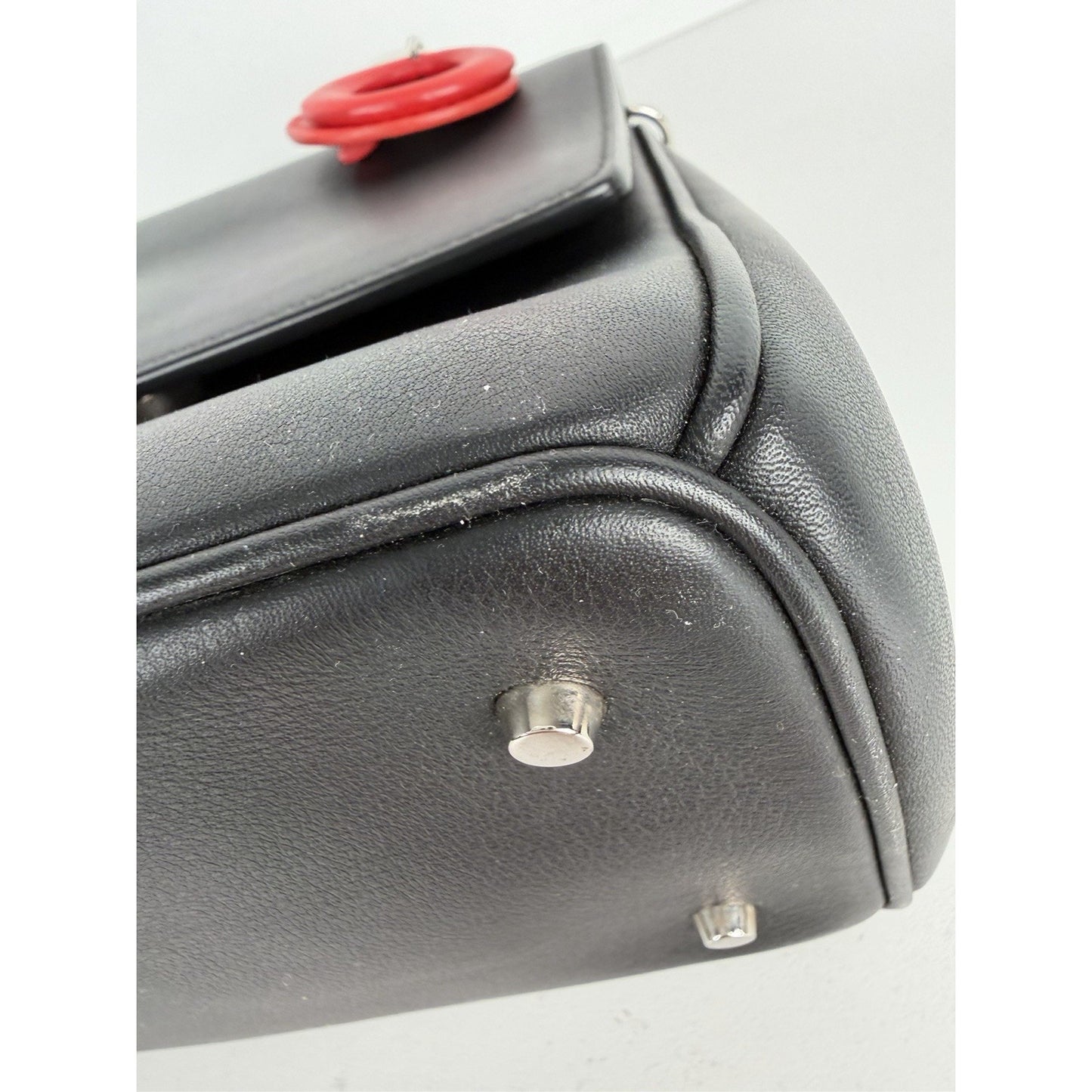 Christian Dior Be Dior Flap Bag Small in Tri-Color Calfskin Leather 2014 S-09