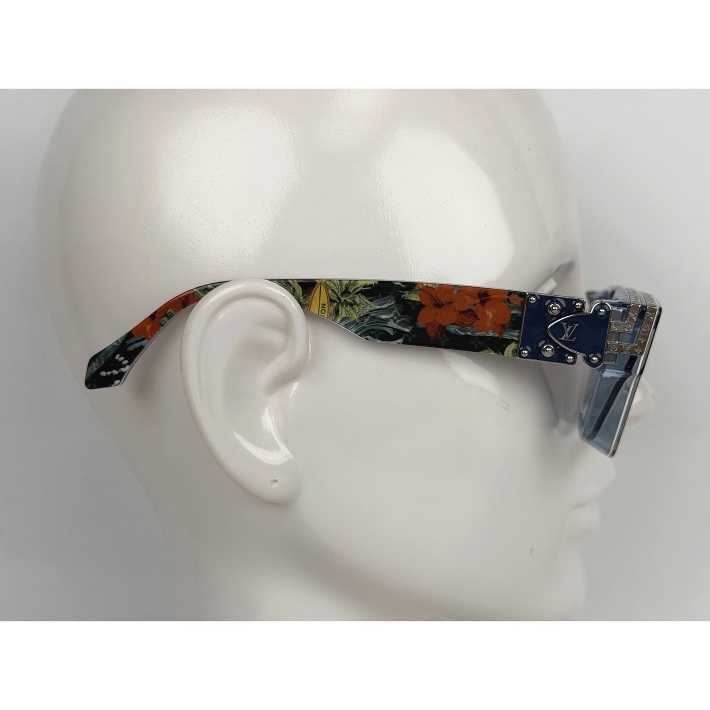 Louis Vuitton 1.1 Millionaires Surfin' Monogram Sunglasses in Blue Tortoiseshell