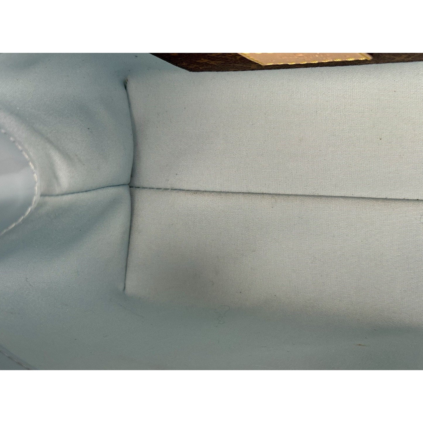 Louis Vuitton Reade PM NM Sky Blue Vernis Leather Tote