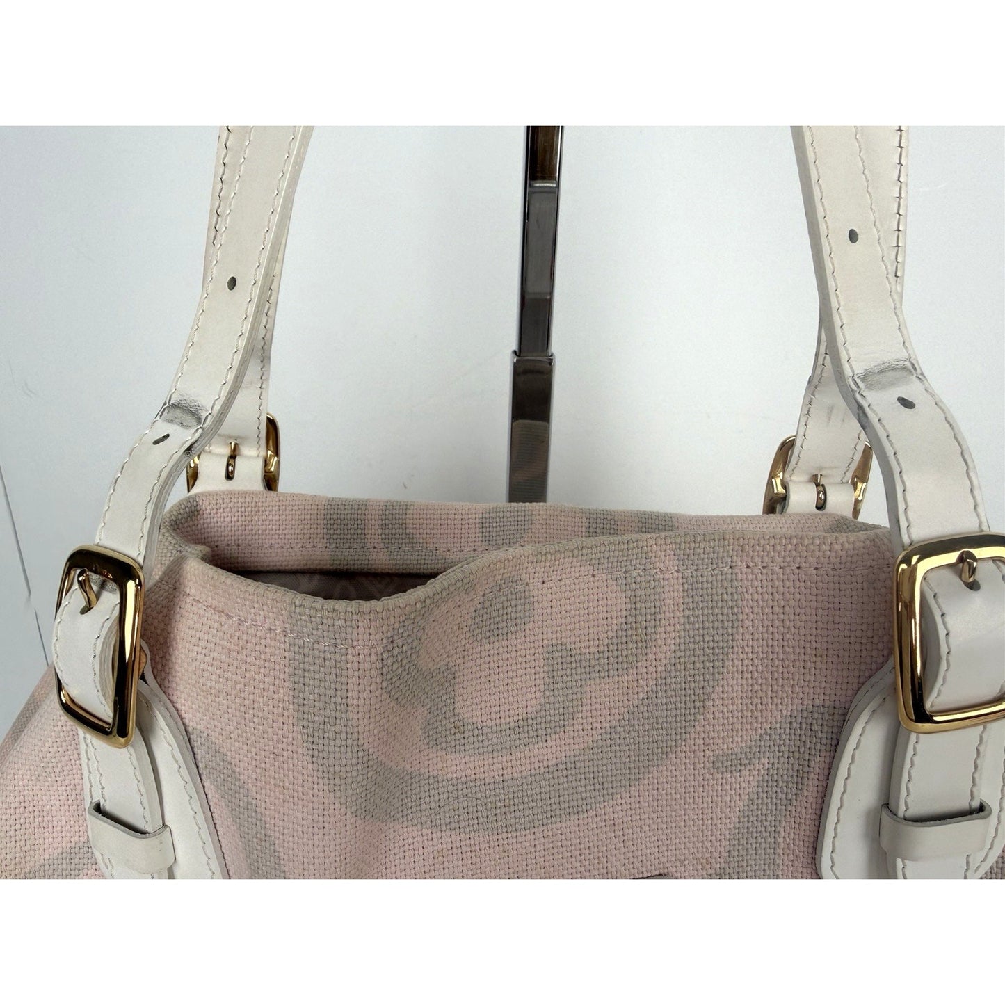 Louis Vuitton Limited Edition Tahitienne Cabas GM Bag Pink Canvas 2008 S