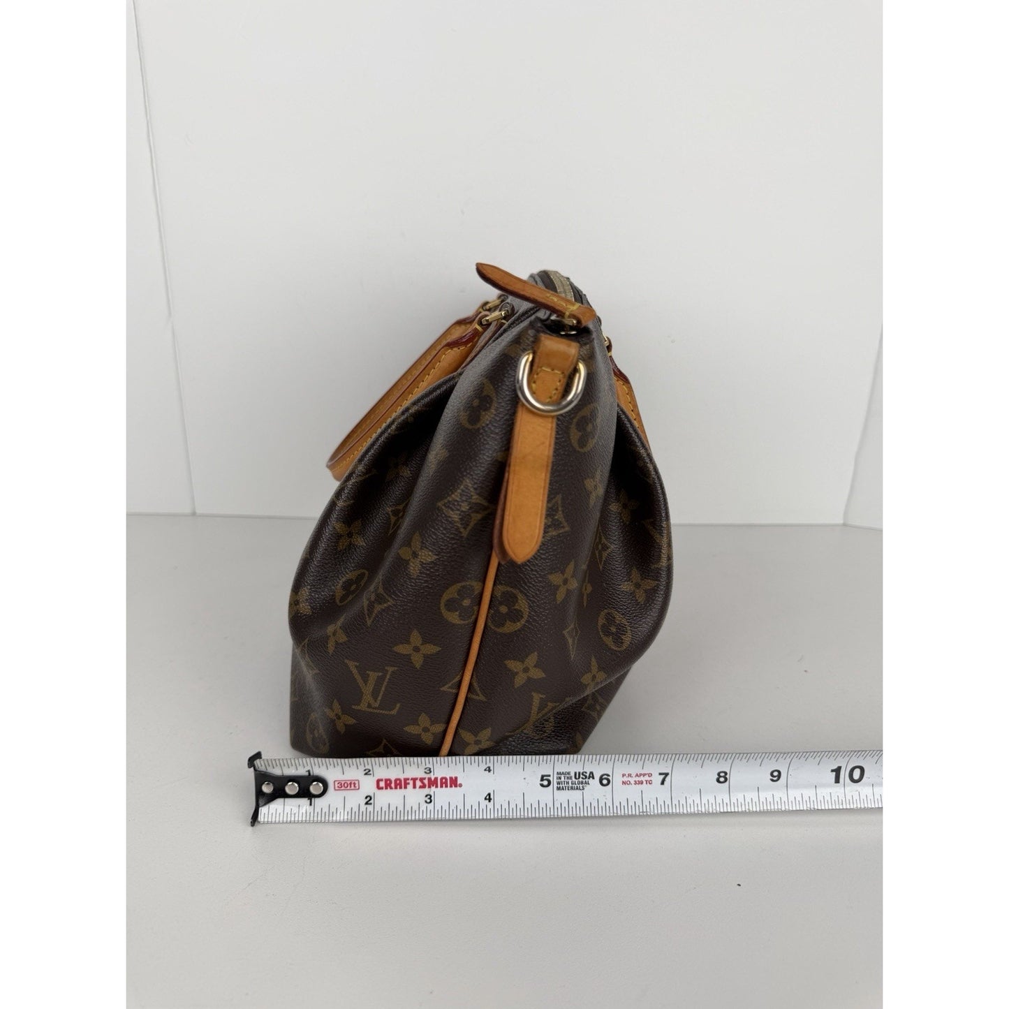 Louis Vuitton Turenne PM Bag in Brown LV Monogram Coated Canvas 2015 S