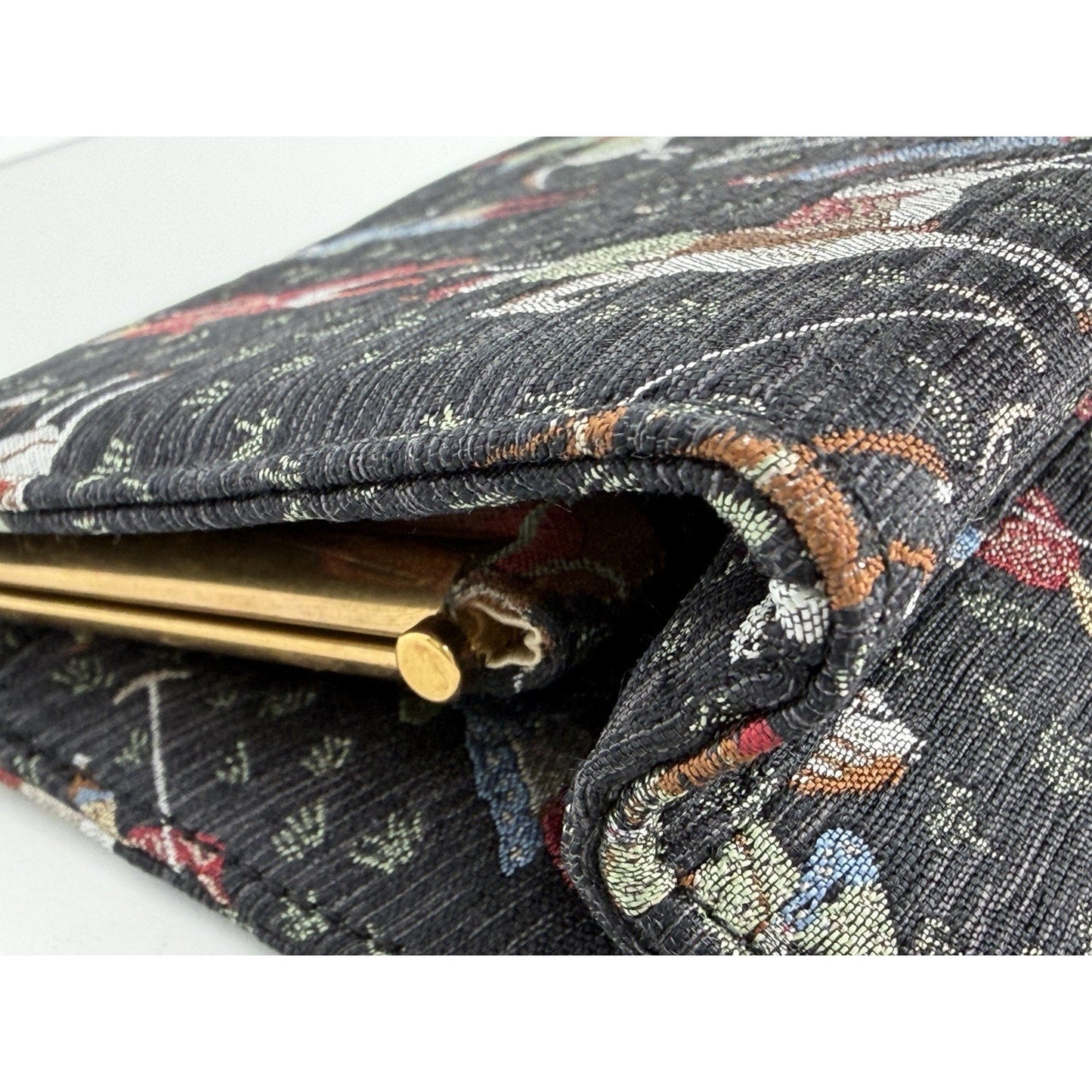 Gucci Equestrian Print Canvas Clutch Bag Pouch Case in Gray for Women S