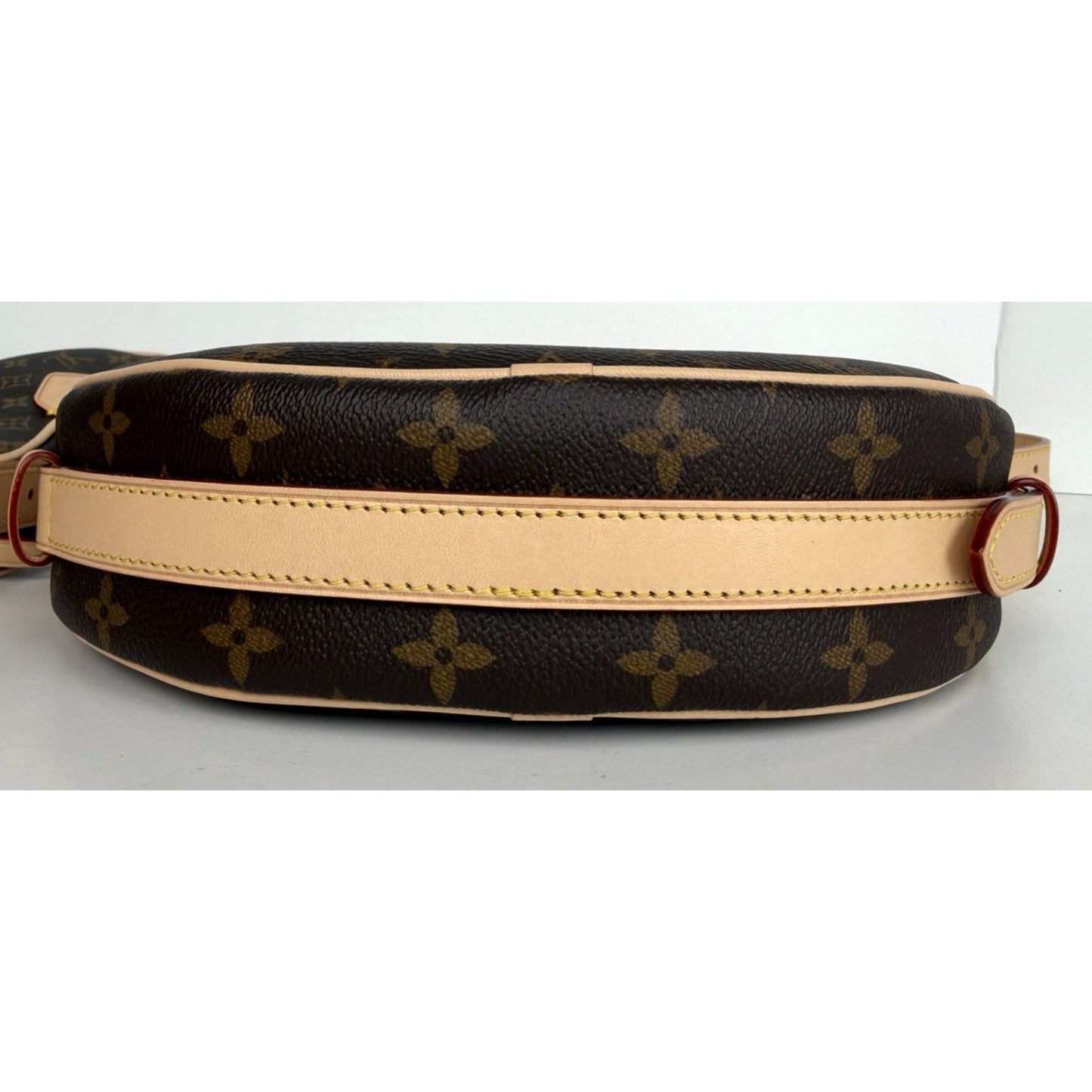Louis Vuitton Croissant MM Bag in Brown LV Monogram Coated Canvas NFC B-5