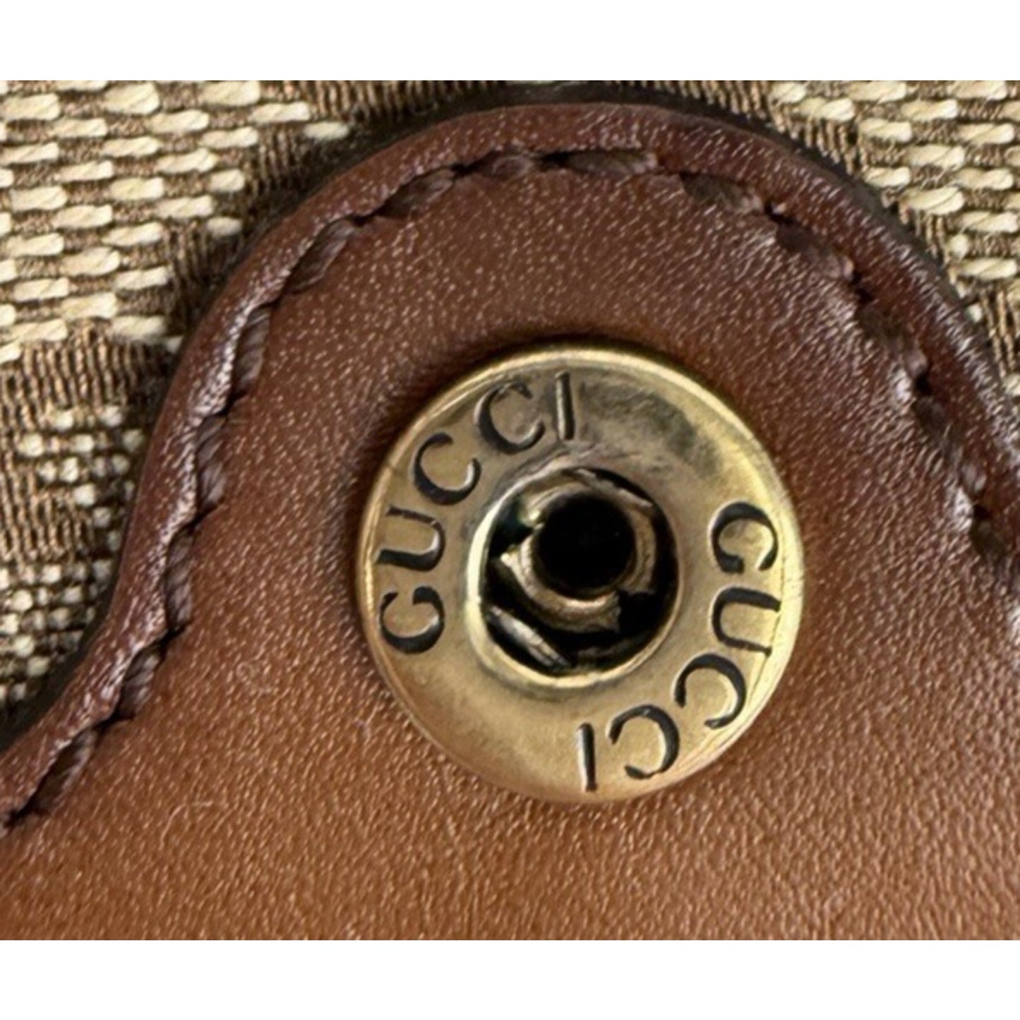 Gucci Lady Web GG Canvas Convertible Wallet Bag in GG Canvas with Leather S15