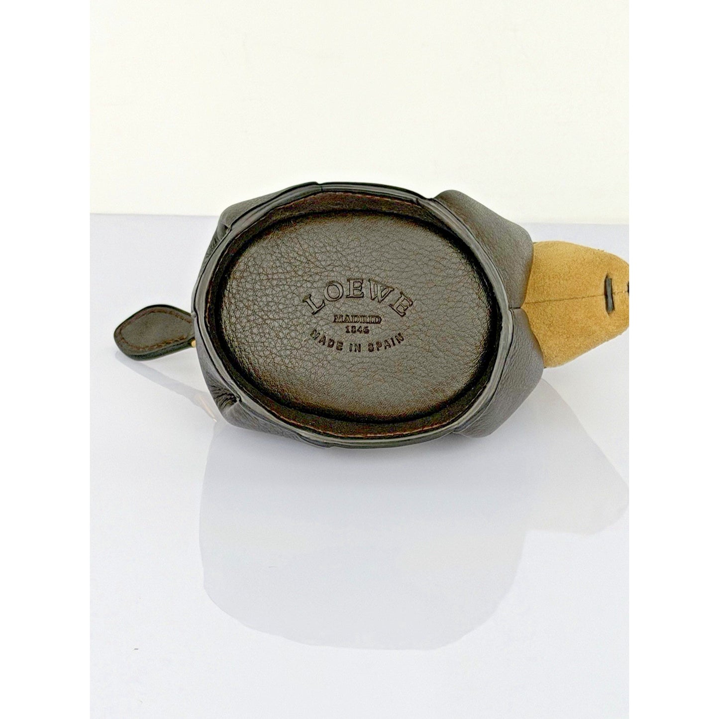 Loewe Panda Leather Suede Coin Purse