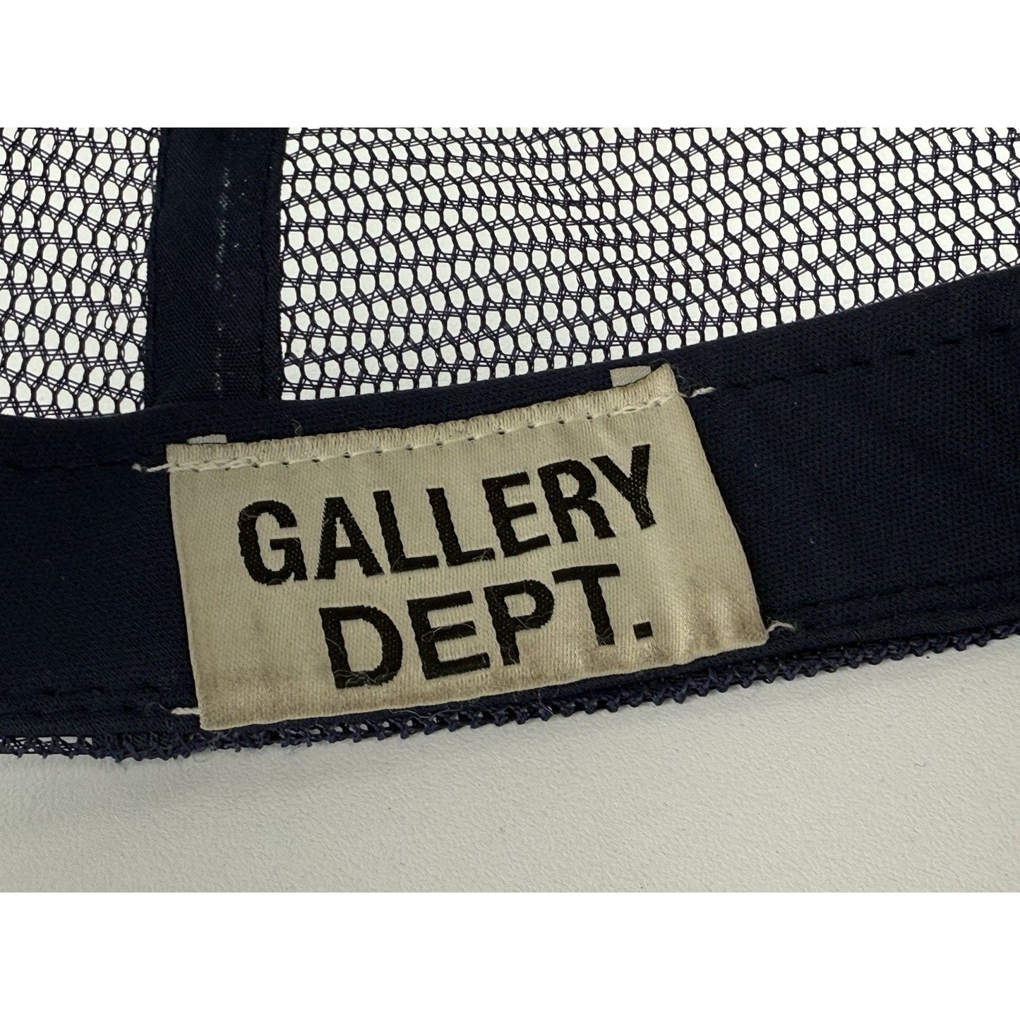 Gallery Dept. Navy Graffiti Workshop Trucker Mesh Snapback Hat