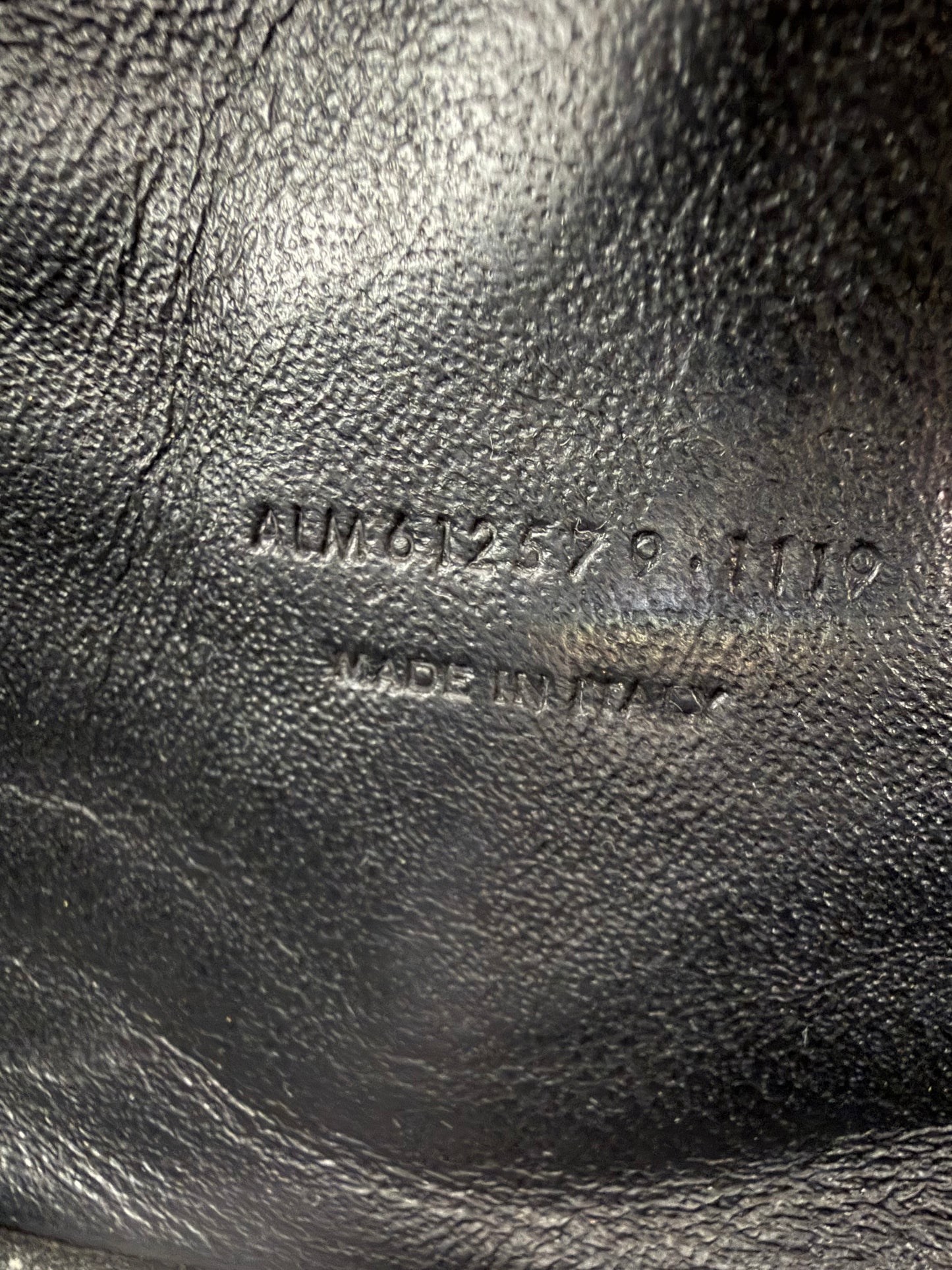 Saint Laurent Lou Camera Bag Mini in Black Quilted Grain De Poudre Leather YS-10