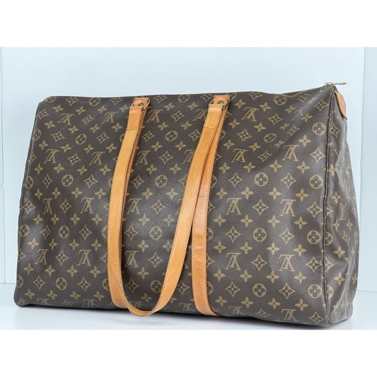 Louis Vuitton Sac Flanerie 50 Travel Bag Vintage in Brown LV Monogram 1992 S