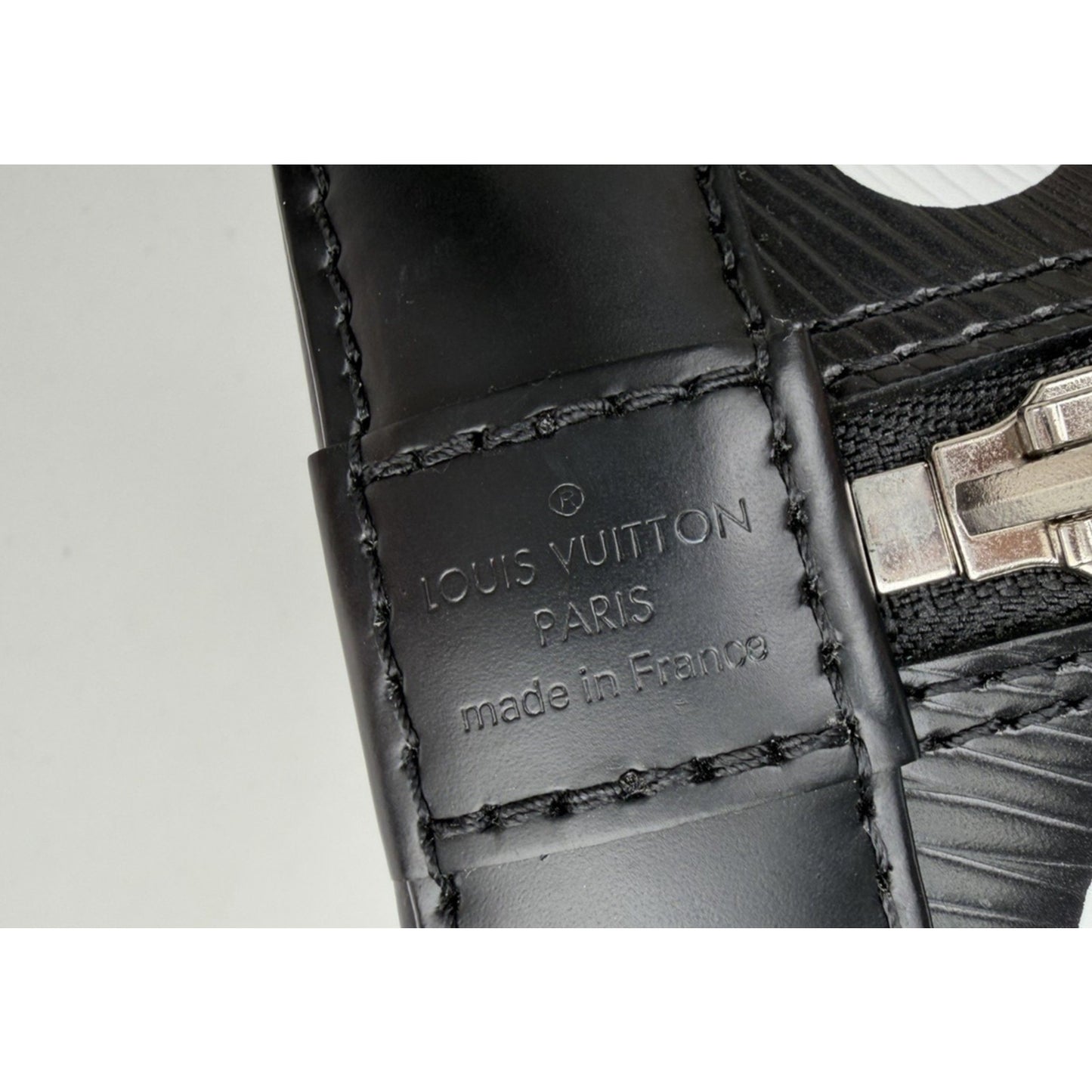 Louis Vuitton x Yayoi Kusama Alma BB Handbag in Black Epi Leather NFC C8