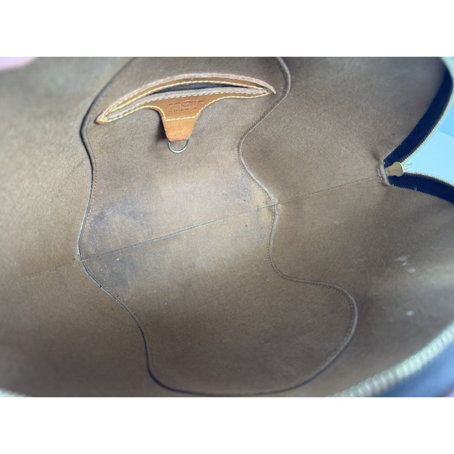 Louis Vuitton Monogram Ellipse PM Satchel Brown Canvas/Leather