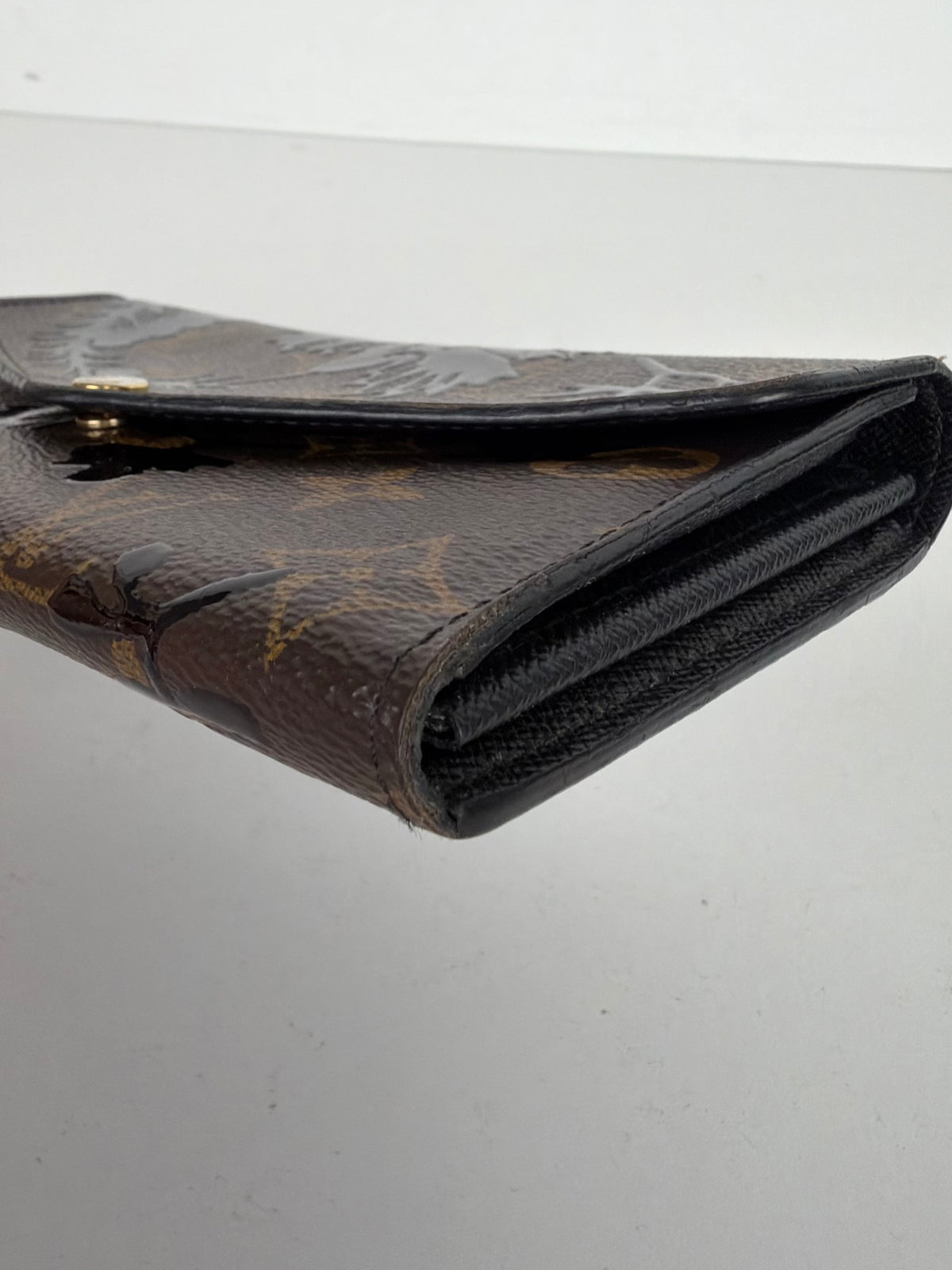 Louis Vuitton Monogram Blossom Sarah Wallet in Brown Monogram Coated Canvas 2018 K1