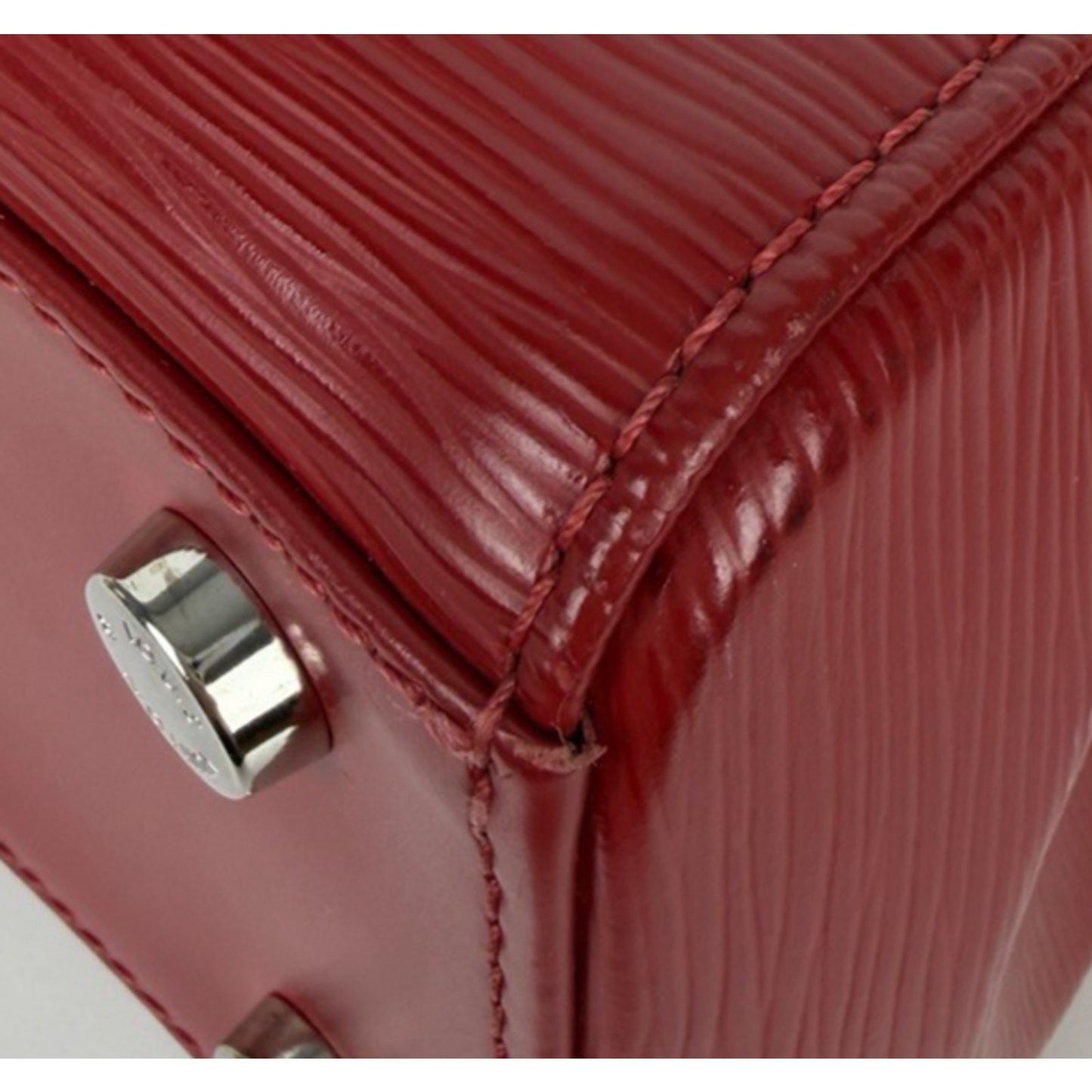 Louis Vuitton Brea MM Shoulder Bag in Red Bright Red Epi Leather 2012 S