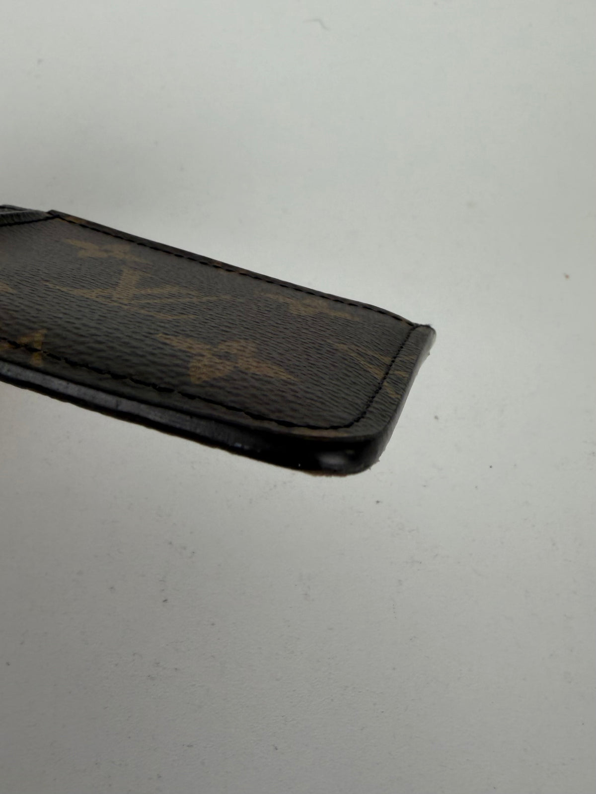 Louis Vuitton Neo Porte Cartes Card Holder in Monogram Macassar Coated Canvas NFC K-3