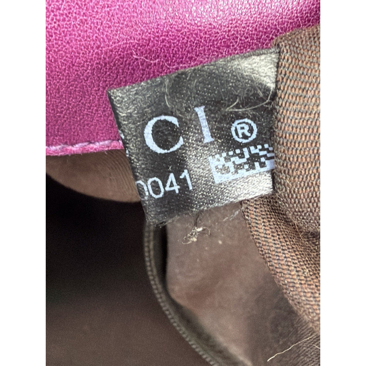 Gucci Charmy Hobo Shoulder Bag in Purple Guccissima Leather Silver Hardware S-05