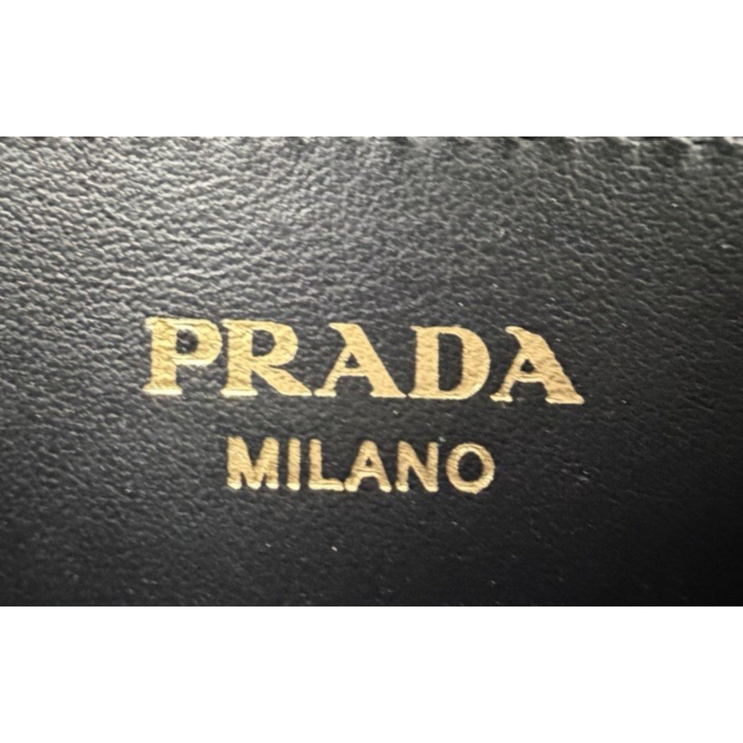 Prada Esplanade Crossbody Crossbody Bag in Black Saffiano Leather S-07