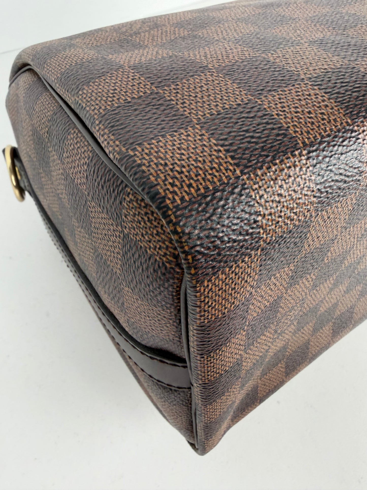 Louis Vuitton Speedy Bandouliere 25 Bag in Damier Ebene Coated Canvas NFC YE-1