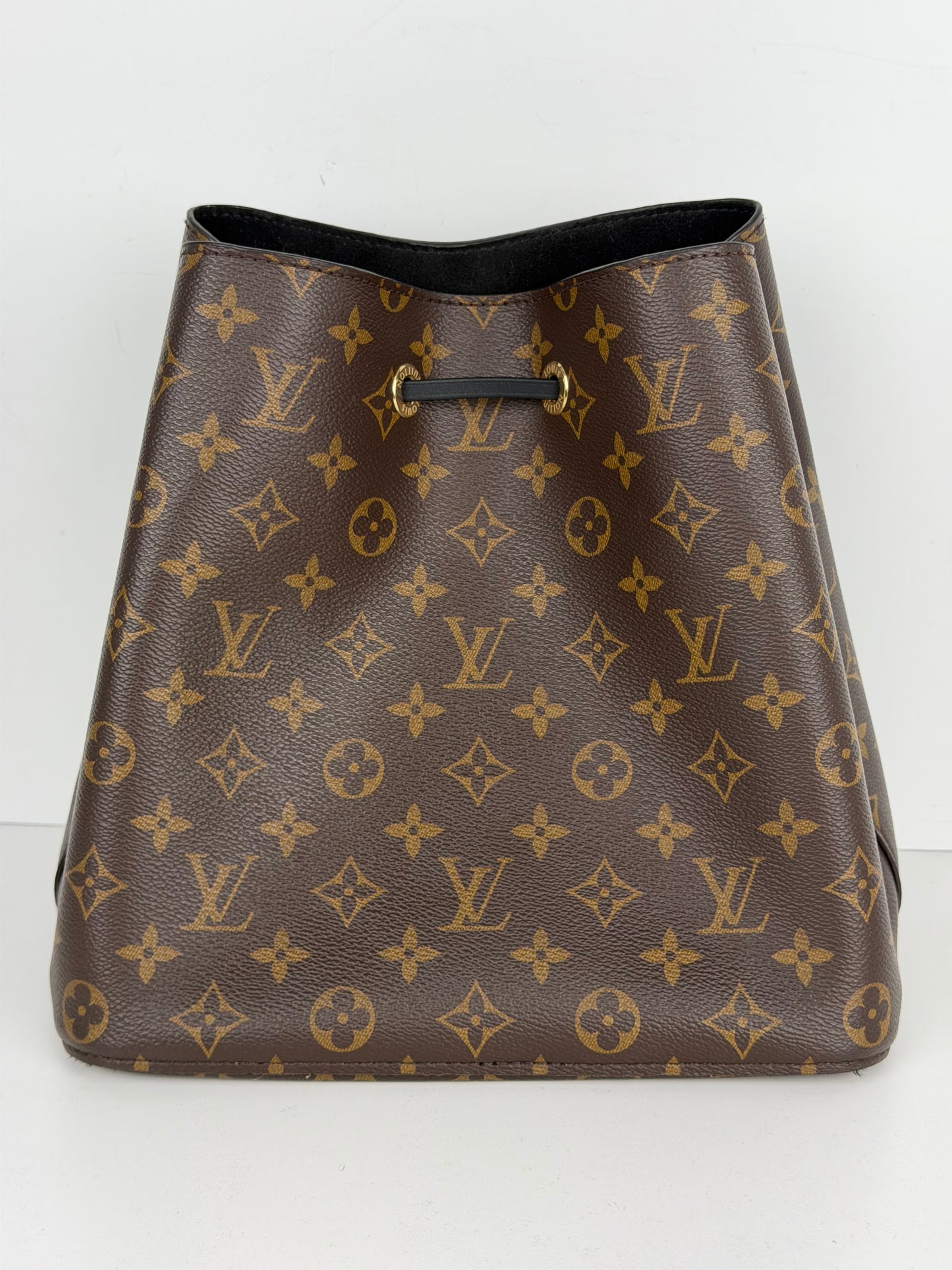 Louis Vuitton NeoNoe Bag MM in Brown LV Monogram Coated Canvas NFC B-6