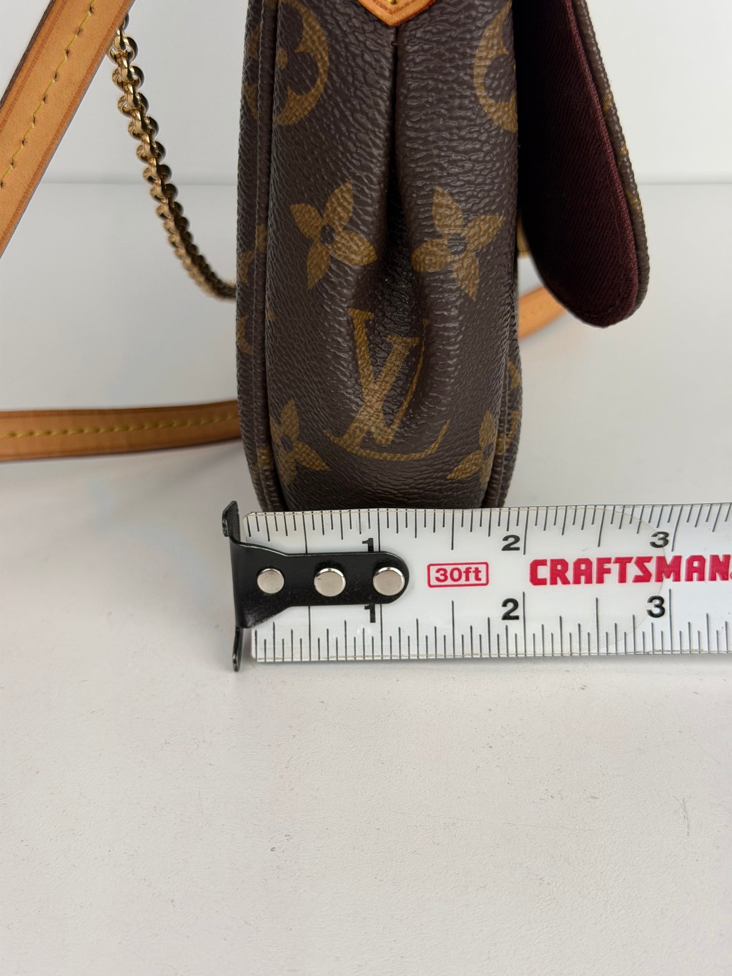 Louis Vuitton Favorite Bag MM in Brown LV Monogram Coated Canvas 2013 YS-10